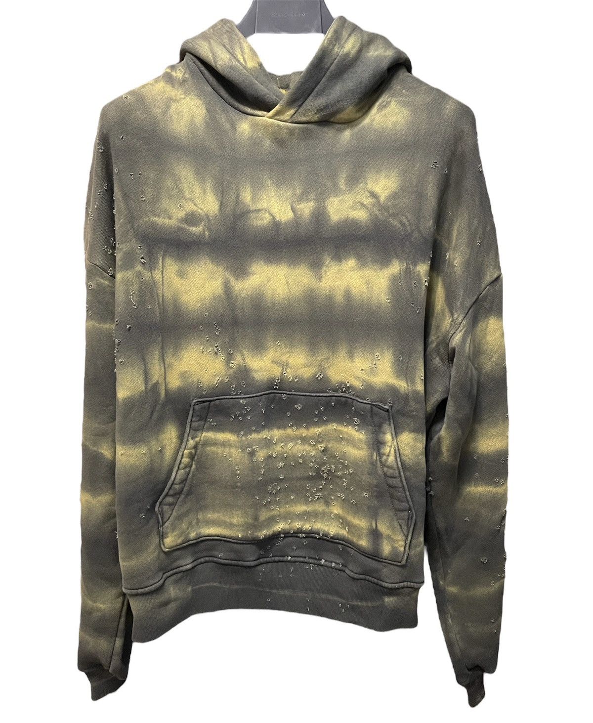 Image of Amiri distressed Oversized Hoodie, Men's (Size Small)