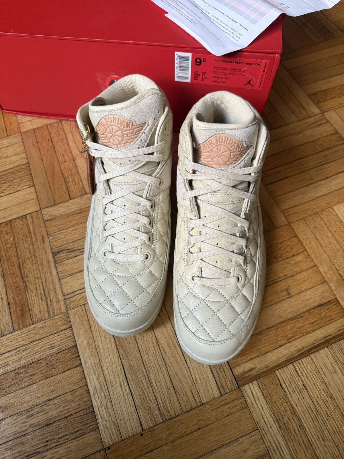 Just Don × Nike 2016 Nike Air Jordan 2 Just Don Beach DS Brand New with Box Size US 9.5 / EU 42-43 - 11 Thumbnail