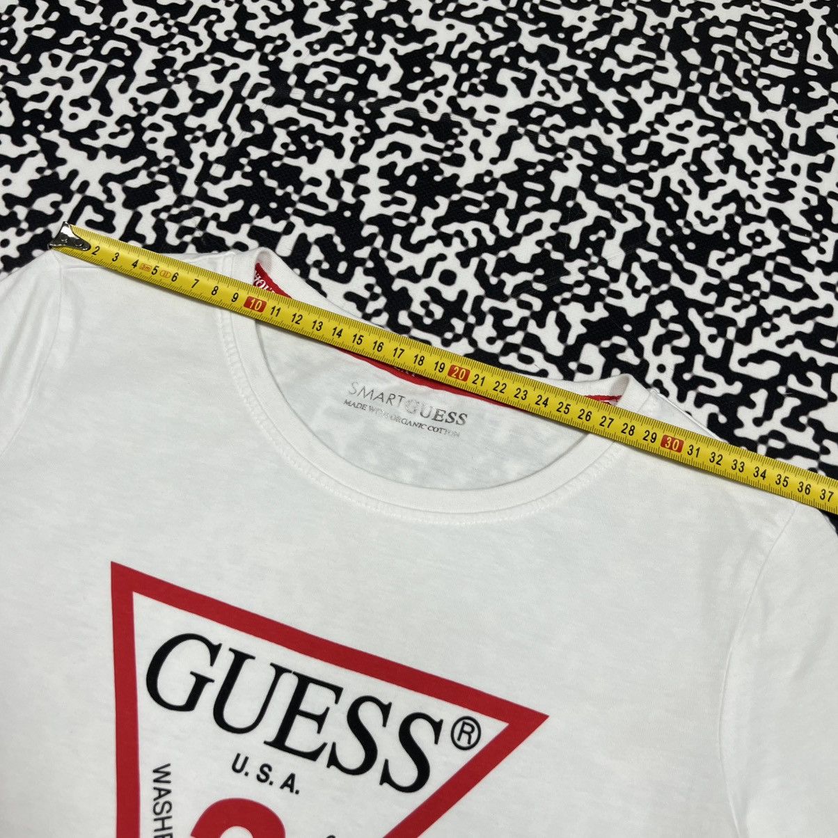Guess Vintage Y2K Guess USA Big Logo Luxury Retro Style T-shirt Size S / US 4 / IT 40 - 10 Thumbnail