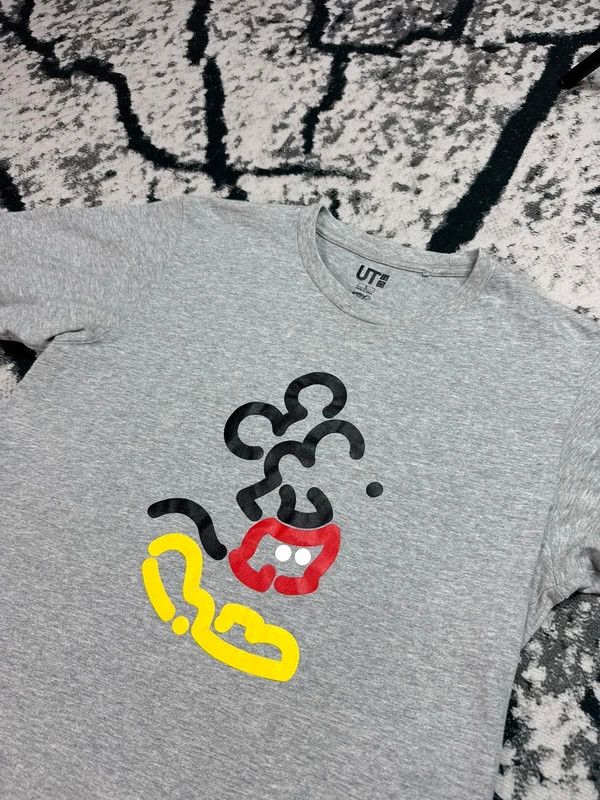 Uniqlo Uniqlo Mickey Mouse Disney T-shirt Gray S Size US S / EU 44-46 / 1 - 3 Thumbnail