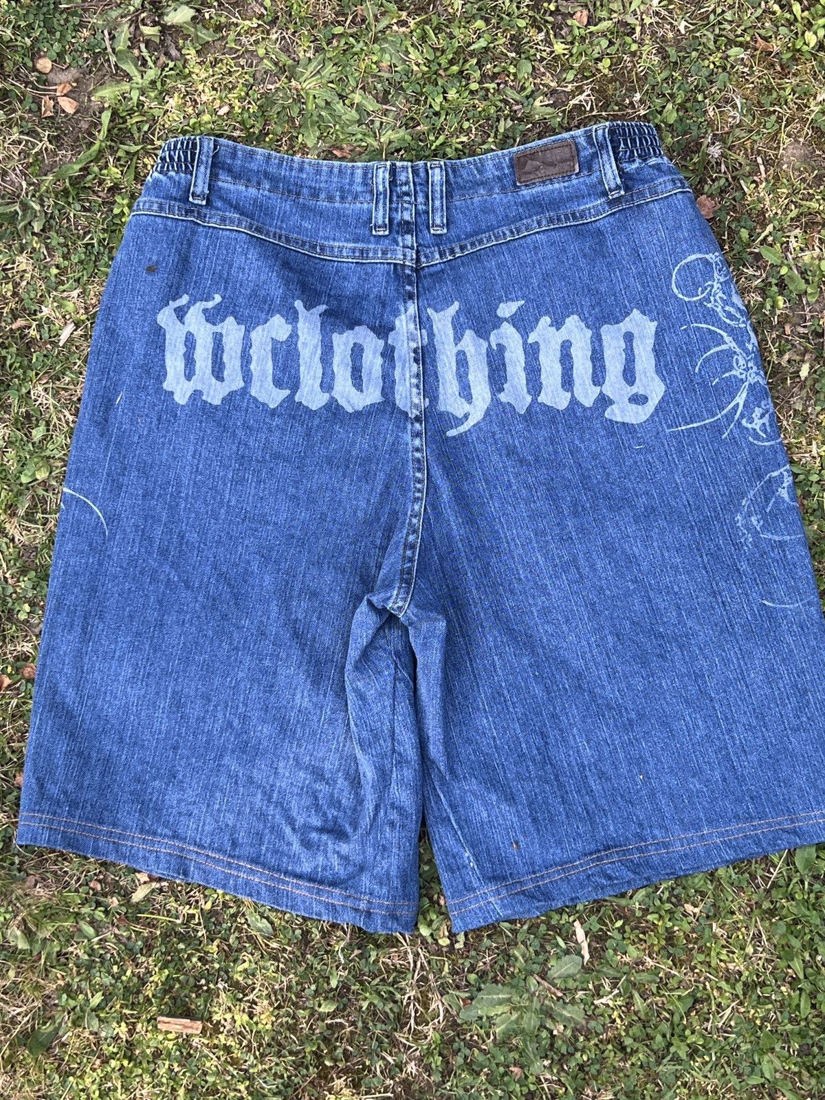 Lee × Vintage baggy elasticated waist designer lee jorts Size US 36 / EU 52 - 2 Thumbnail