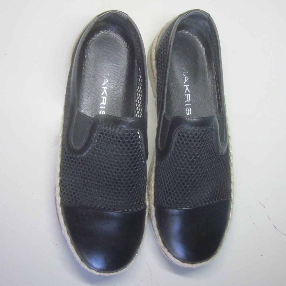 Akris Makris Womens Slip Ons Size 8 / 38.5 Size US 8 / IT 38 - 6 Thumbnail