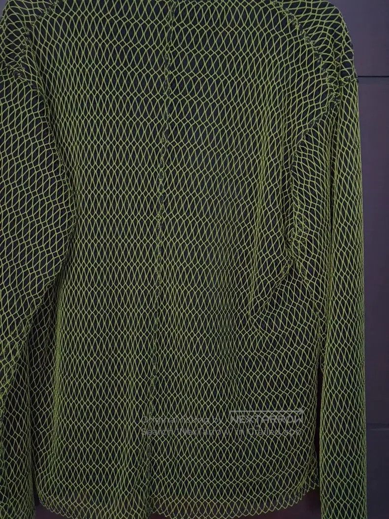 Song For The Mute Song For The Mute Green Cut-Out Long Sleeve T-Shirt Size US S / EU 44-46 / 1 - 3 Thumbnail