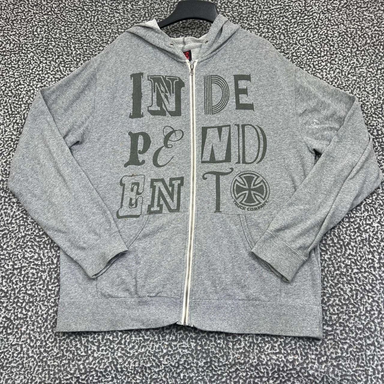 Independent Truck Co. Independent Hoodie Men Full Zip Long Sleeve Pocket Outdoor M Size US M / EU 48-50 / 2 - 1 Thumbnail
