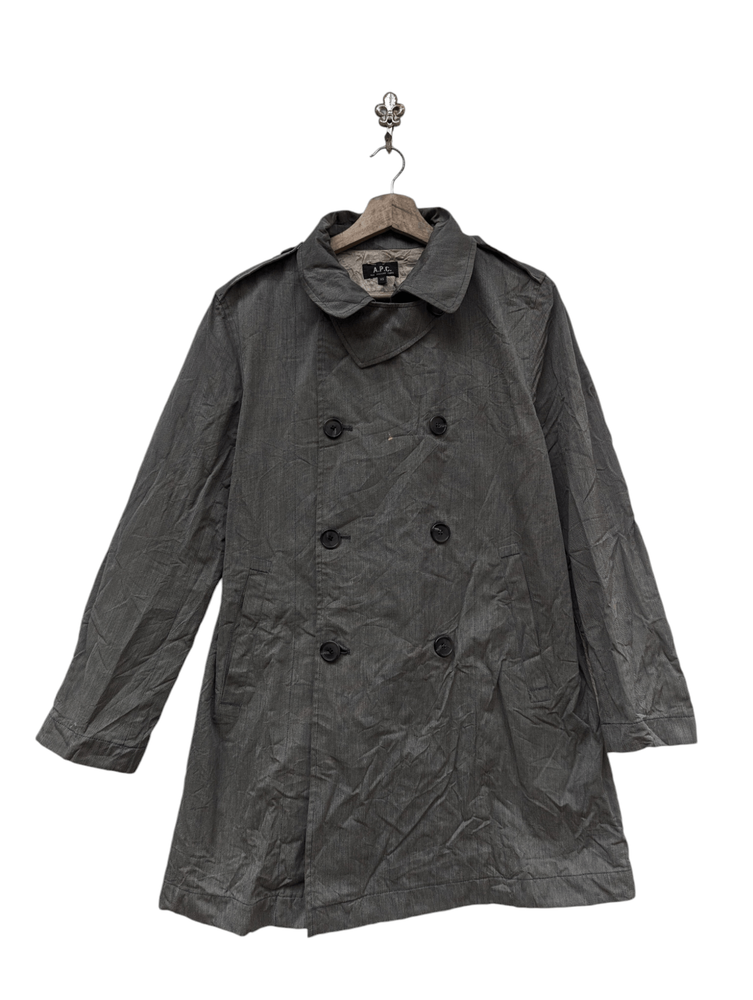A.P.C. APC DOUBLE BREASTS PARKA Size XS / US 0-2 / IT 36-38 - 1 Thumbnail