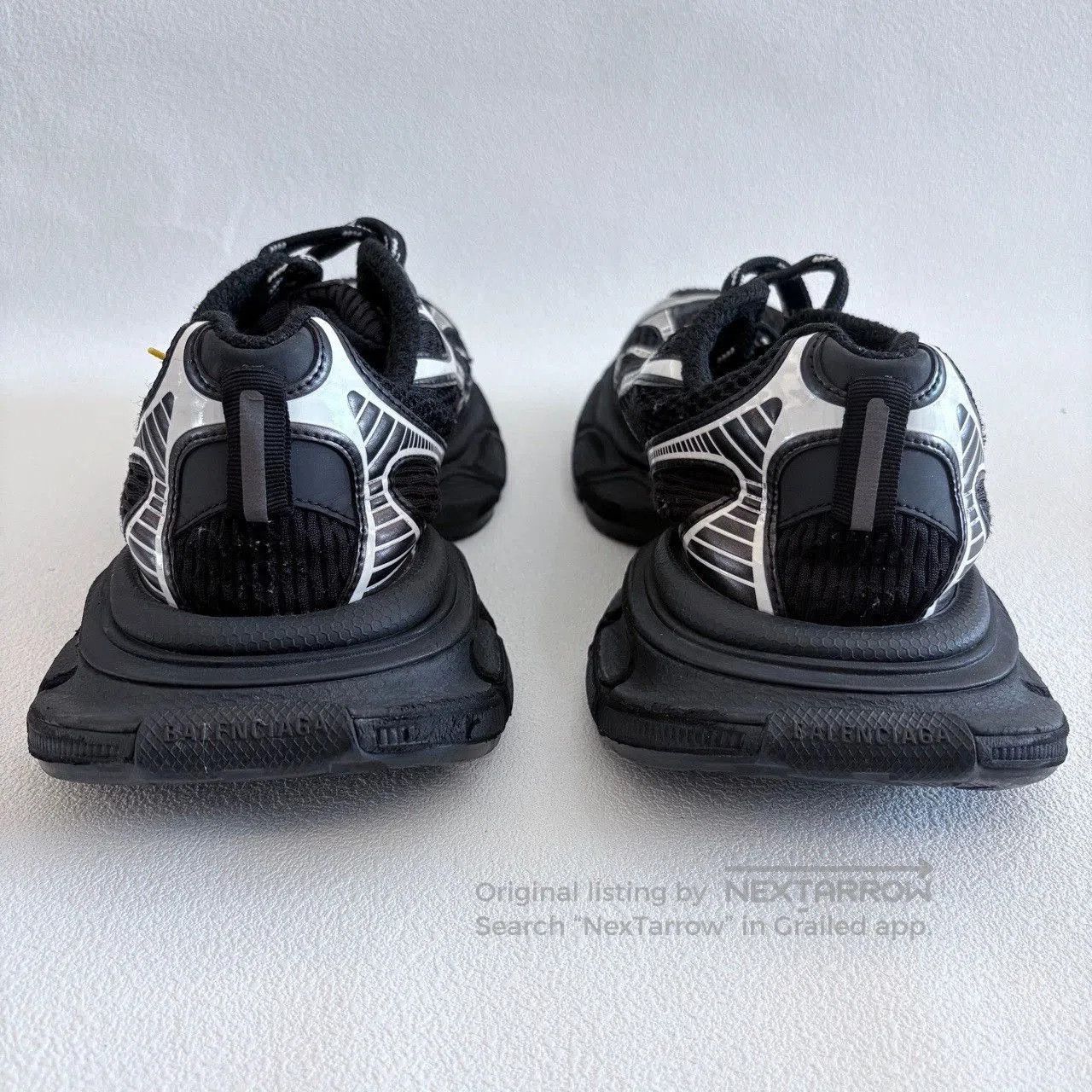 Balenciaga balenciaga dad sneakers black and silver. Size US 7.5 / EU 40-41 - 5 Thumbnail