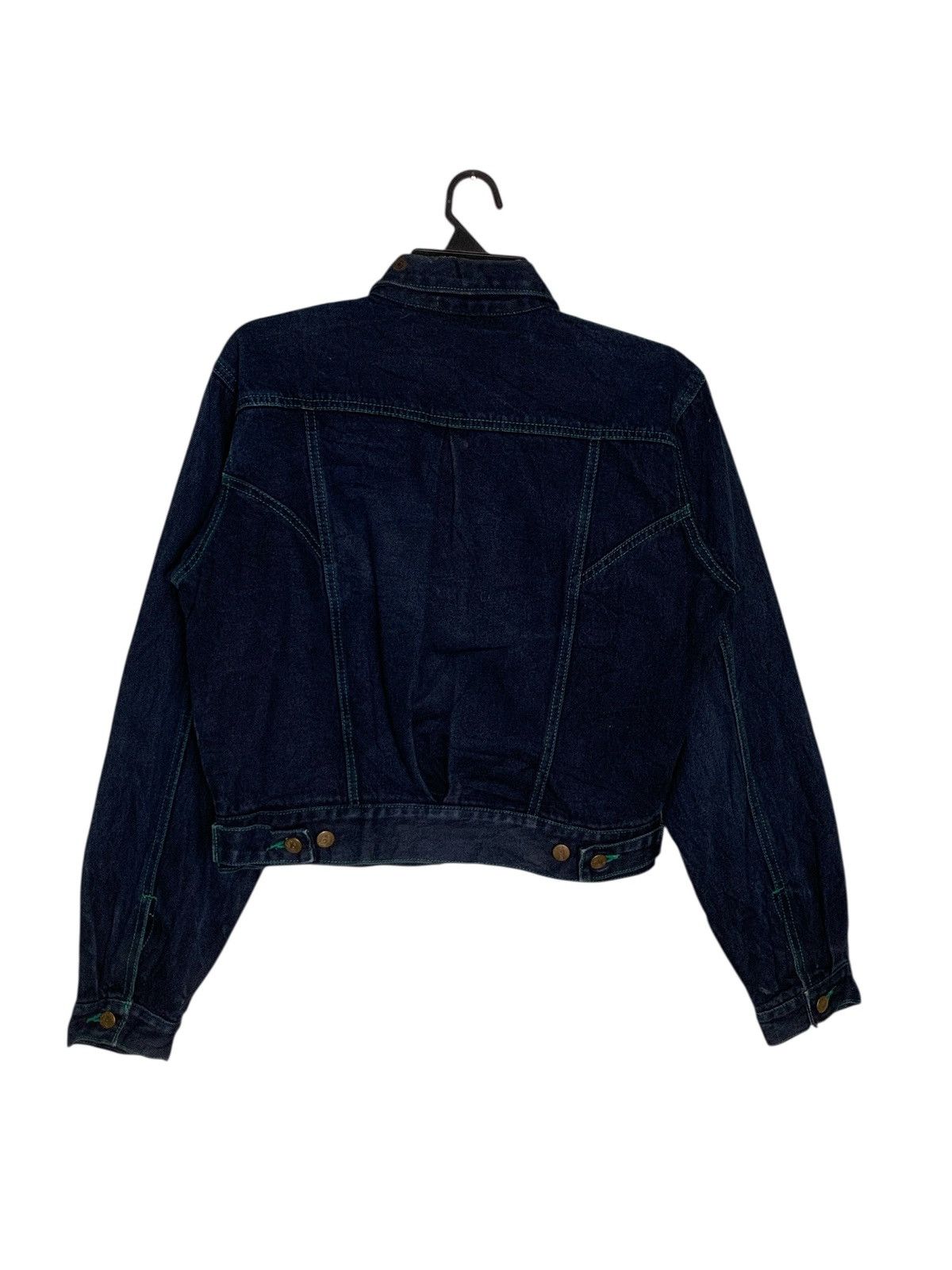Japanese Brand Rare Design Heart Trucker Denim Jackets Size M / US 6-8 / IT 42-44 - 2 Thumbnail