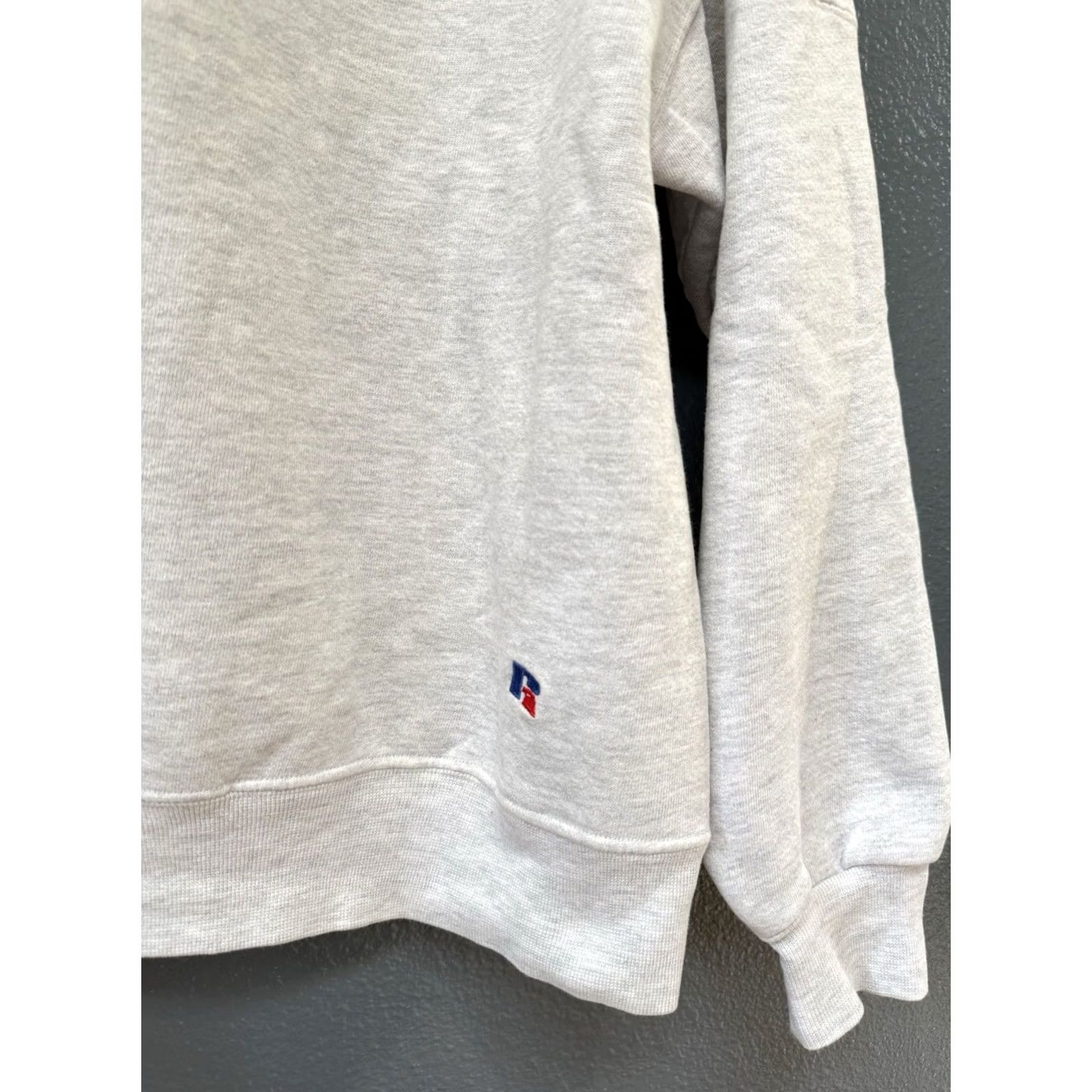 Russell Athletic VINTAGE Russell Athletic Sweatshirt Gray 80s Pullover Size L Men Size US L / EU 52-54 / 3 - 4 Thumbnail