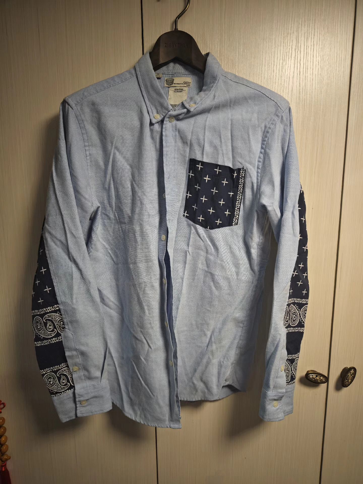 Visvim visvim paisley patchwork shirt Size US XL / EU 56 / 4 - 2 Thumbnail