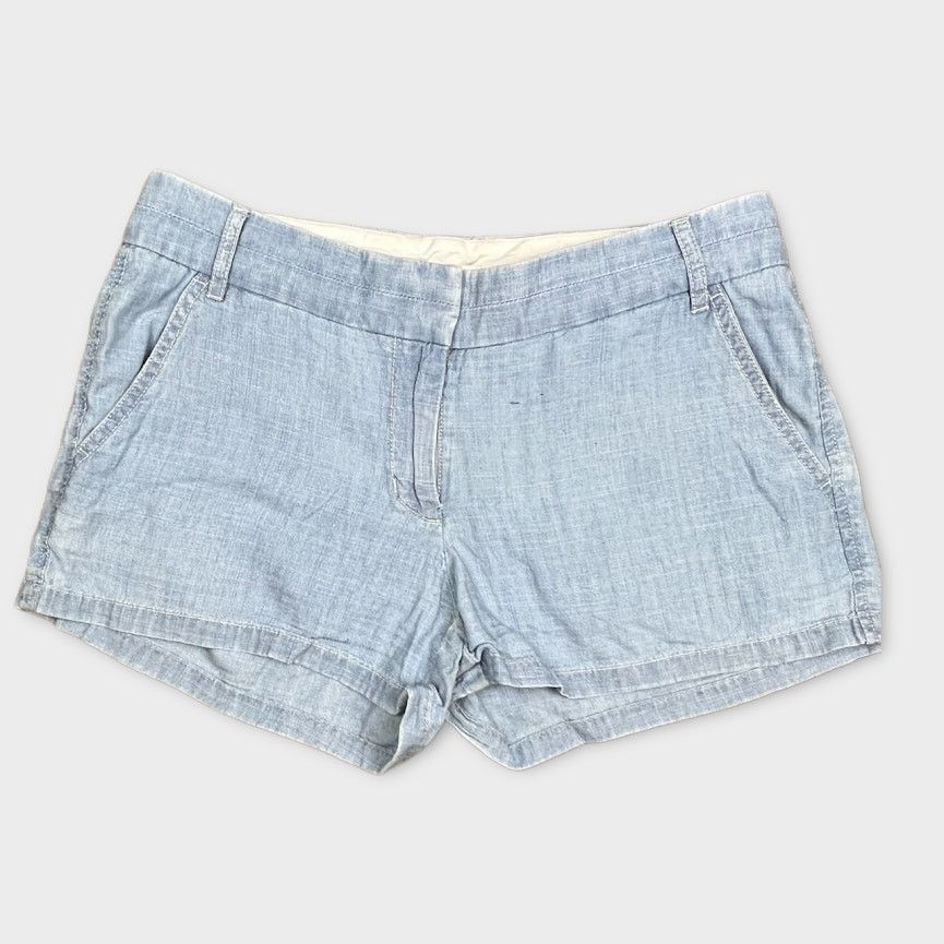 J.Crew J. Crew Factory | 3" chambray short | Size 4 Light Blue Size 27" / US 4 / IT 40 - 3 Thumbnail