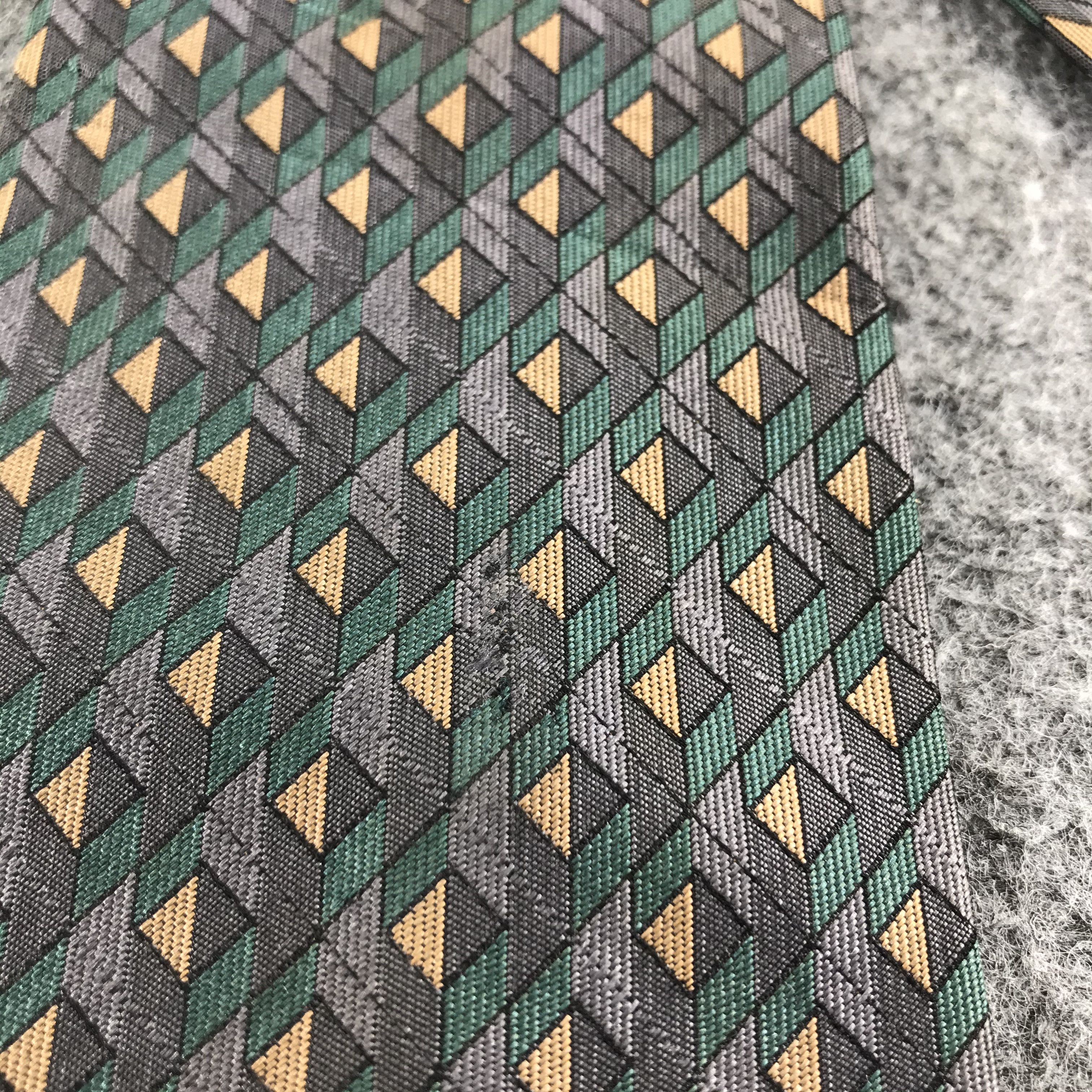 Vintage Vintage BaLENCiaga Silk Neck Ties T27 Size ONE SIZE - 3 Thumbnail