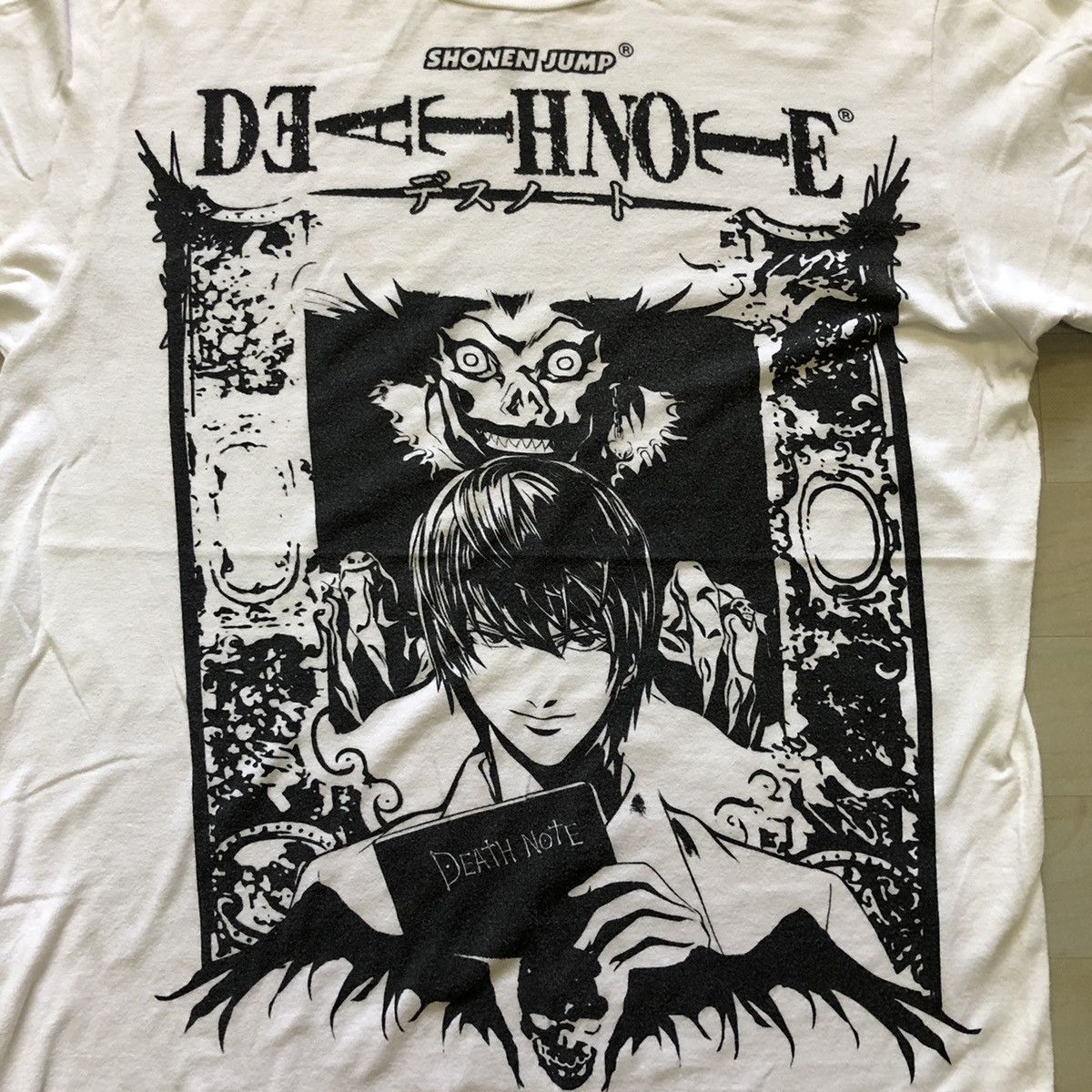 Anime × Japanese Brand Death Note Shonen Jump Japanese Anime TShirt Size US M / EU 48-50 / 2 - 2 Thumbnail