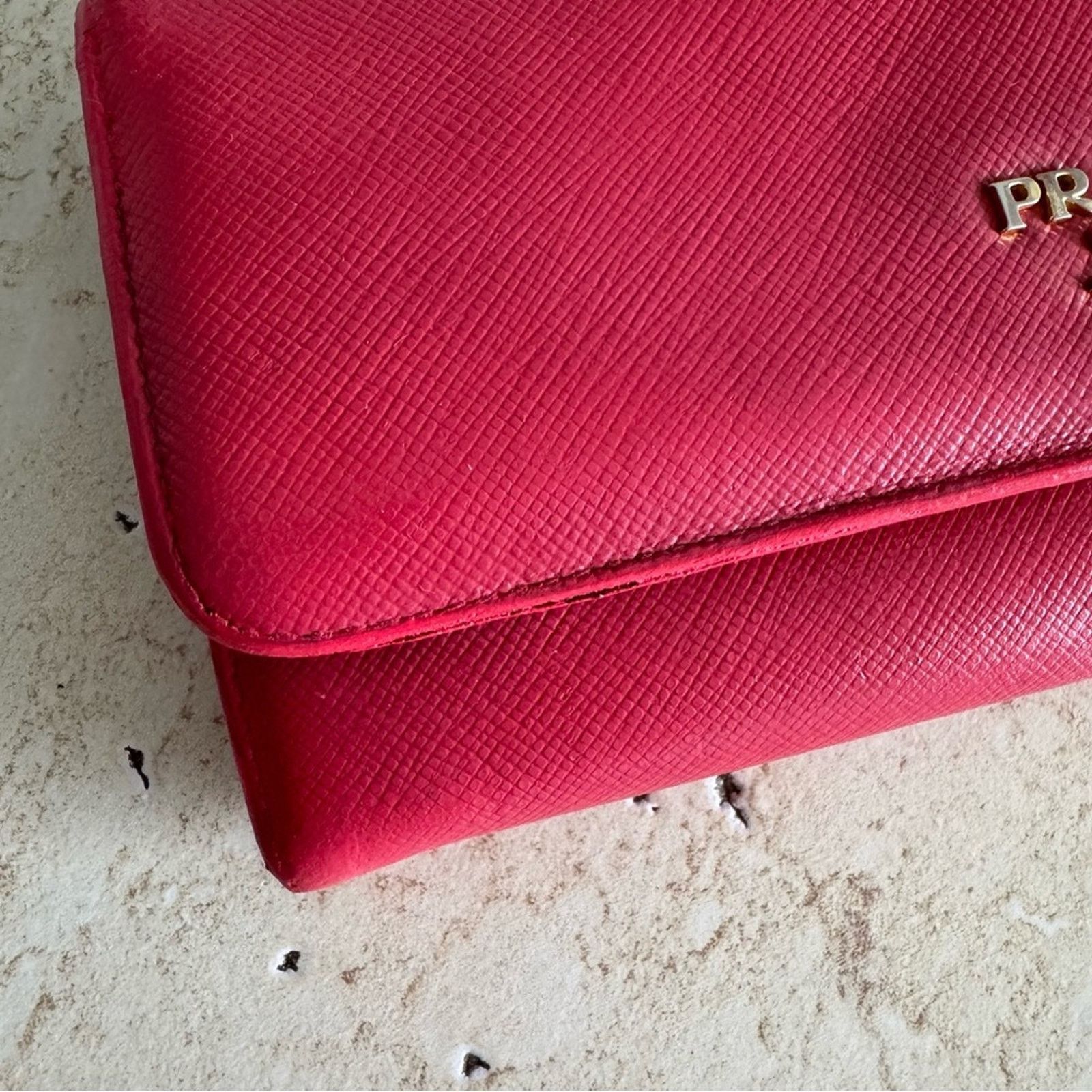 Prada PRADA Milano Pink Long Wallet, Authentic Size ONE SIZE - 4 Thumbnail