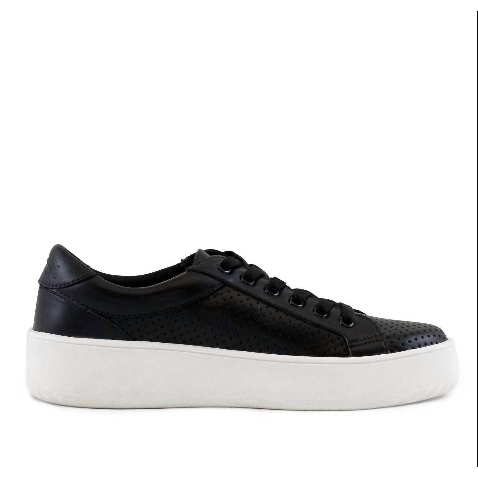Designer NEST Women's Low Top Platform Sneaker In Black/white Grailed