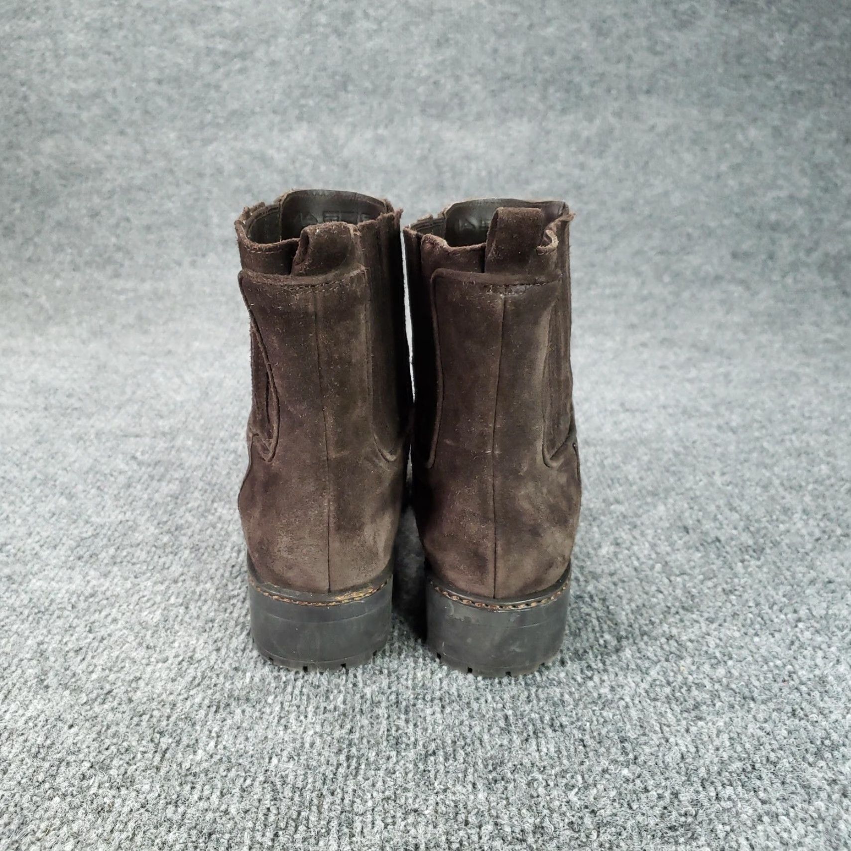 Vintage Via Spiga Boots Women Size 6 Brown Suede Chelsea Ankle Lug Sole Booties Size US 6 / IT 36 - 6 Thumbnail