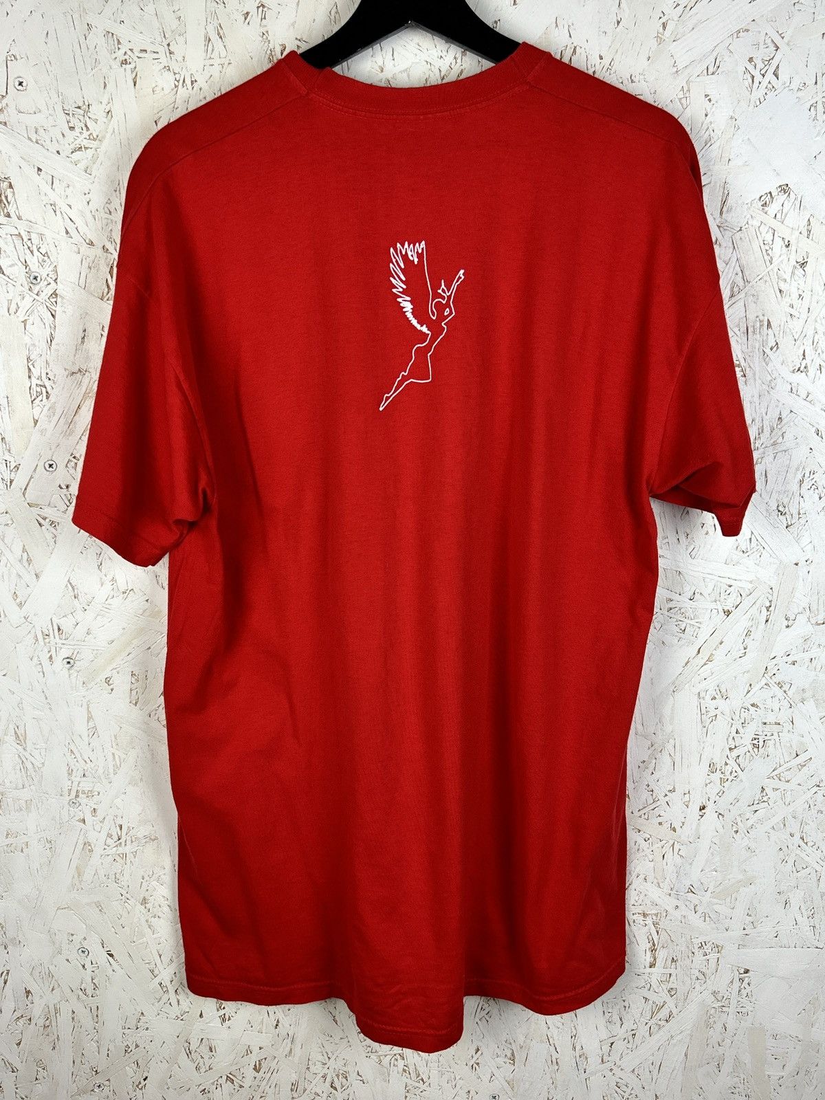 Band Tees 00s Carlos Santana 2003 Supernatural Concert T-Shirt Red XL Size US XL / EU 56 / 4 - 5 Thumbnail