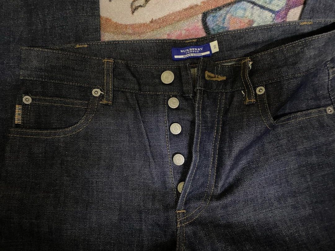 Burberry × Designer × Vintage BURBERRY BLUE INDIGO DENIM Size US 30 / EU 46 - 7 Thumbnail