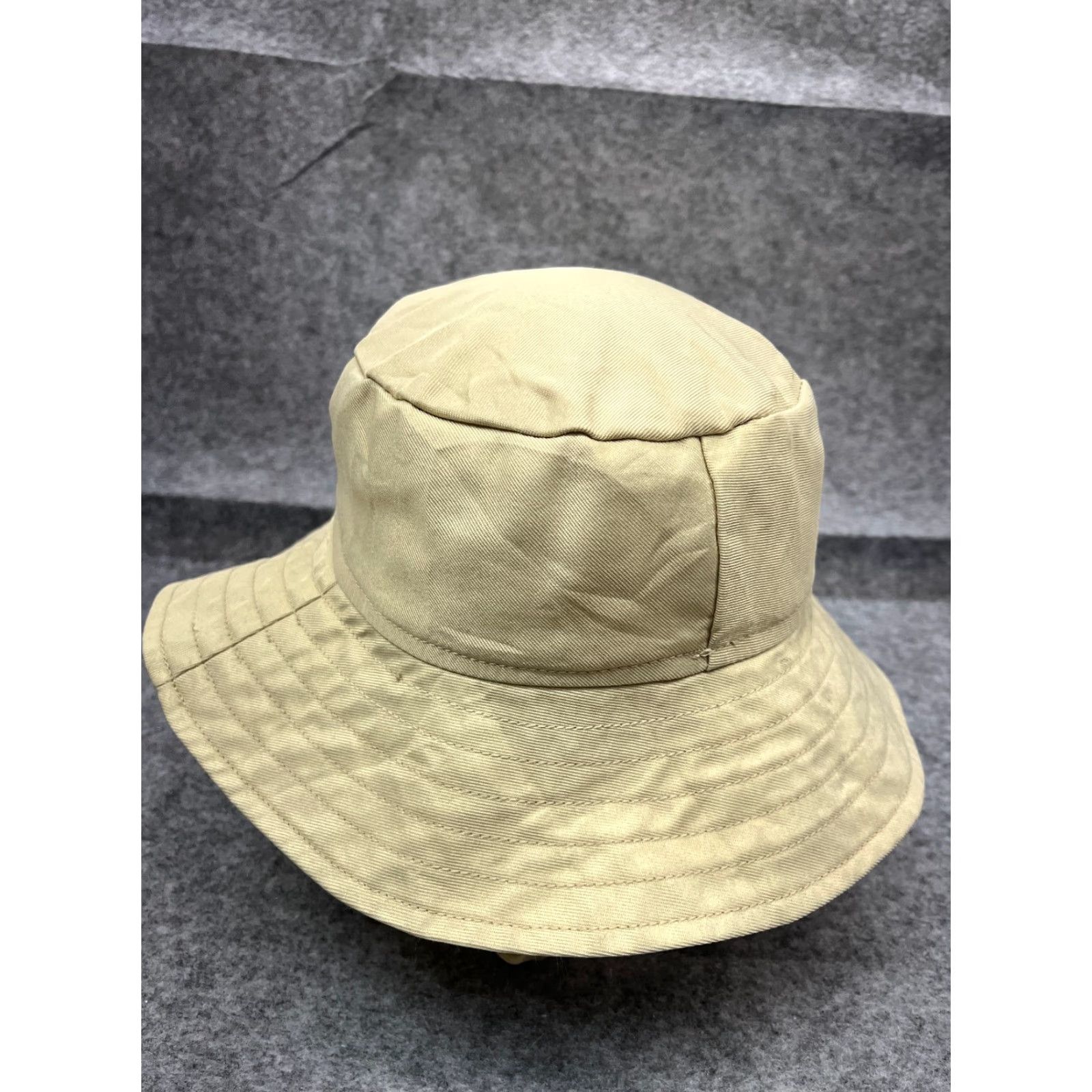 Vintage National Geographic Explorer Bucket Hat Adult One Size Beige 100% Polyester Camp Size ONE SIZE - 5 Thumbnail