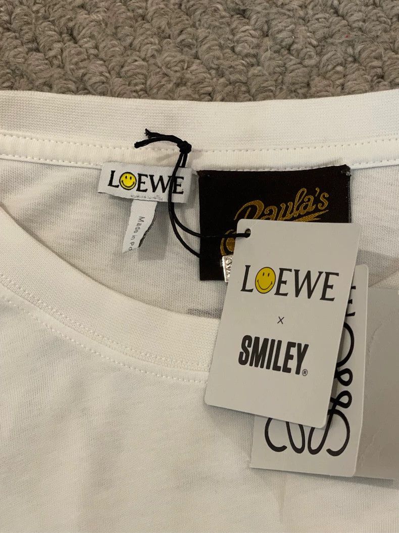 Other LOEWE White smile short sleeve T-shirt Size S / US 4 / IT 40 - 5 Thumbnail
