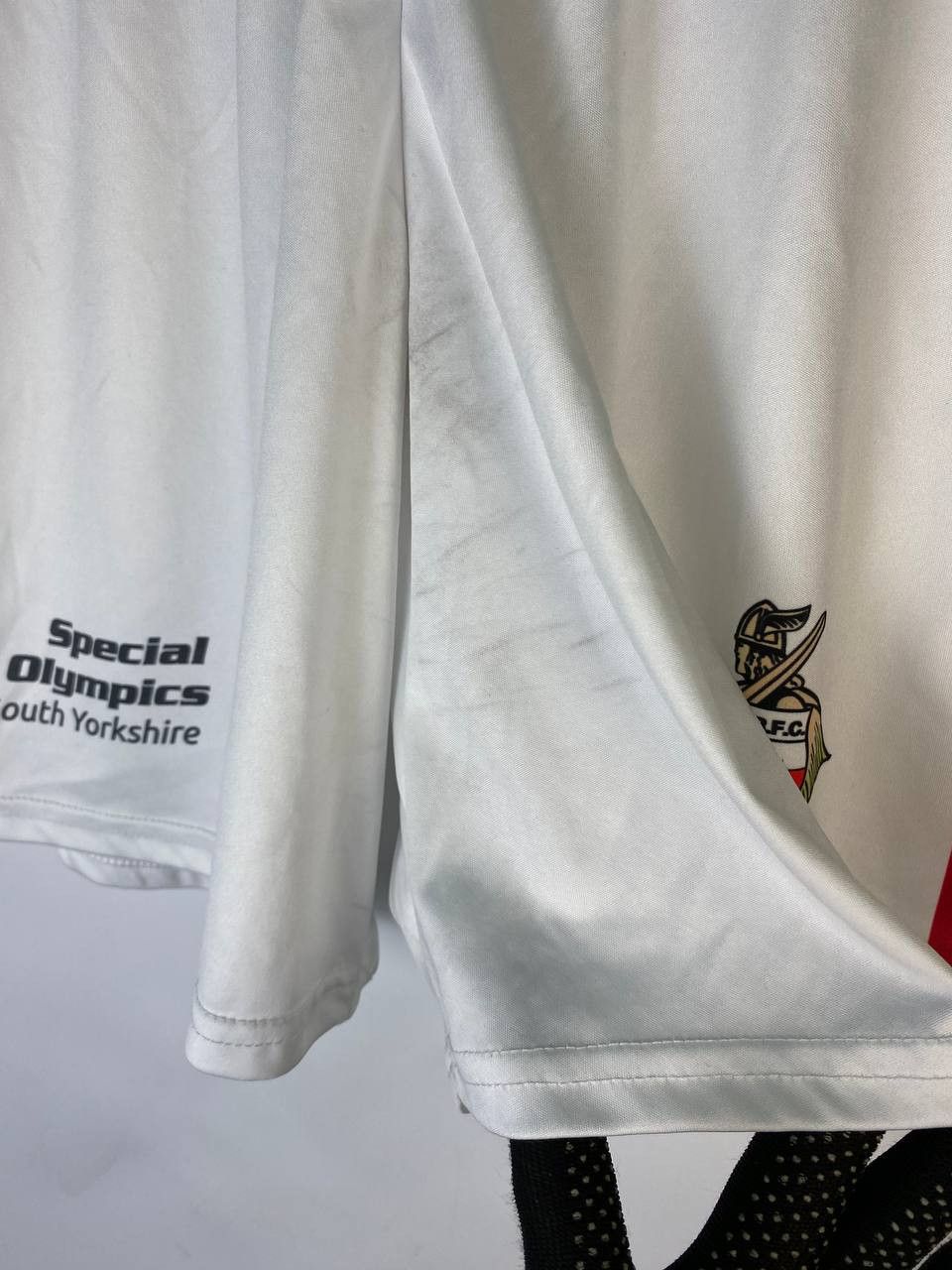 Vintage Doncaster Rovers 19 - 20 home 140 Anniversary shirt+shorts Size US S / EU 44-46 / 1 - 9 Thumbnail