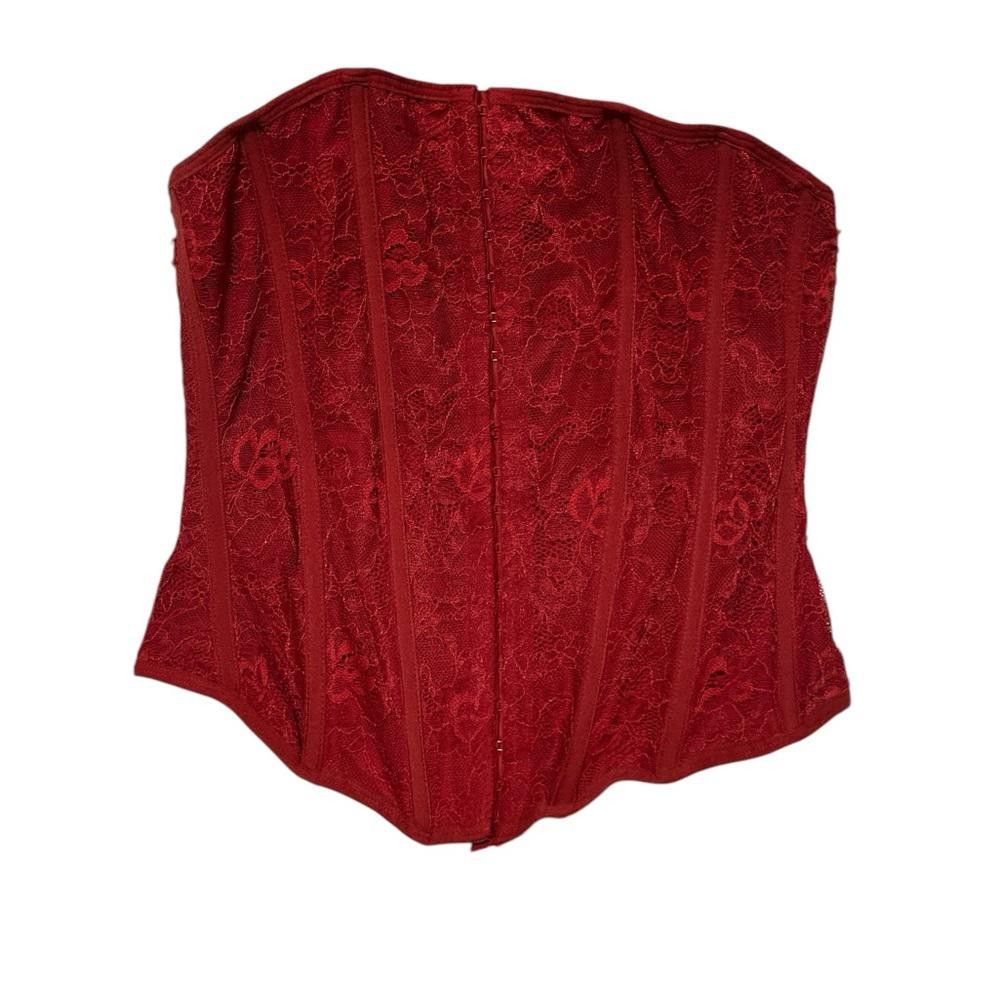 Forever 21 Red Satin and Lace Corset Tops Bundle Size M / US 6-8 / IT 42-44 - 7 Thumbnail