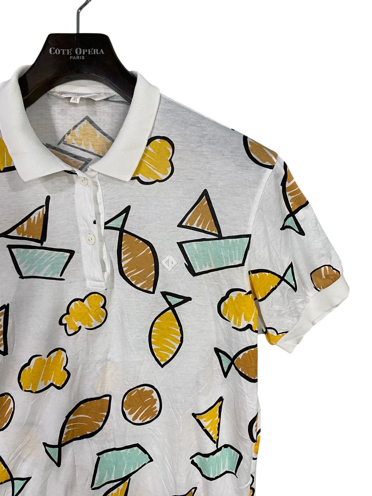 Christian Dior Monsieur Vintage christian dior sports polo shirt full printed Size US M / EU 48-50 / 2 - 5 Thumbnail