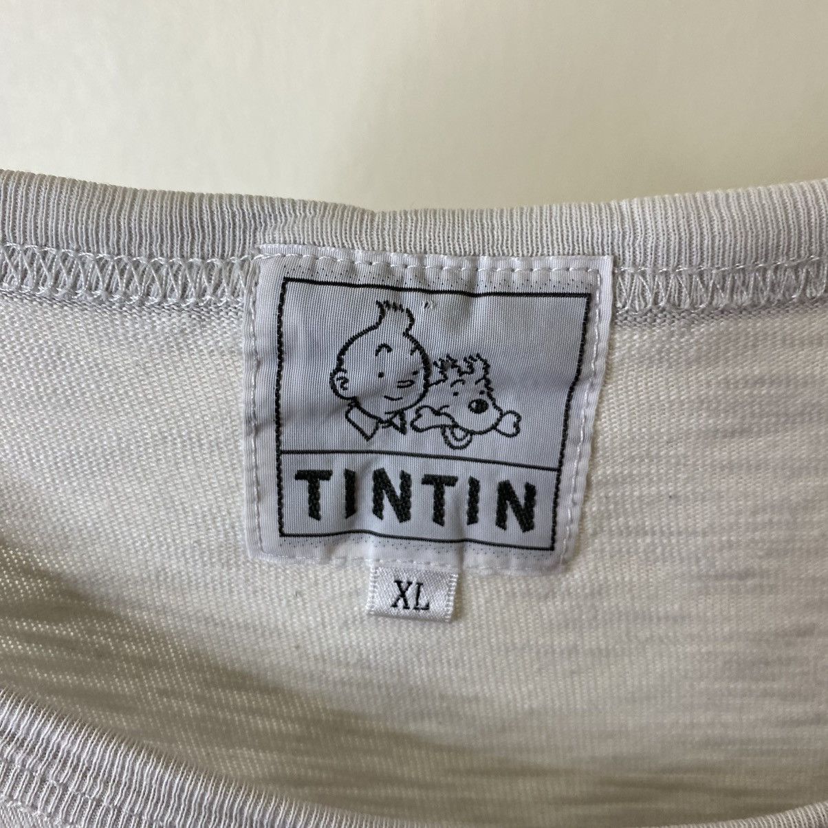 Cartoon Network Vintage Tintin Le Petit Vingtième 1928-1938 Loopwheel Cotton Size US L / EU 52-54 / 3 - 3 Thumbnail