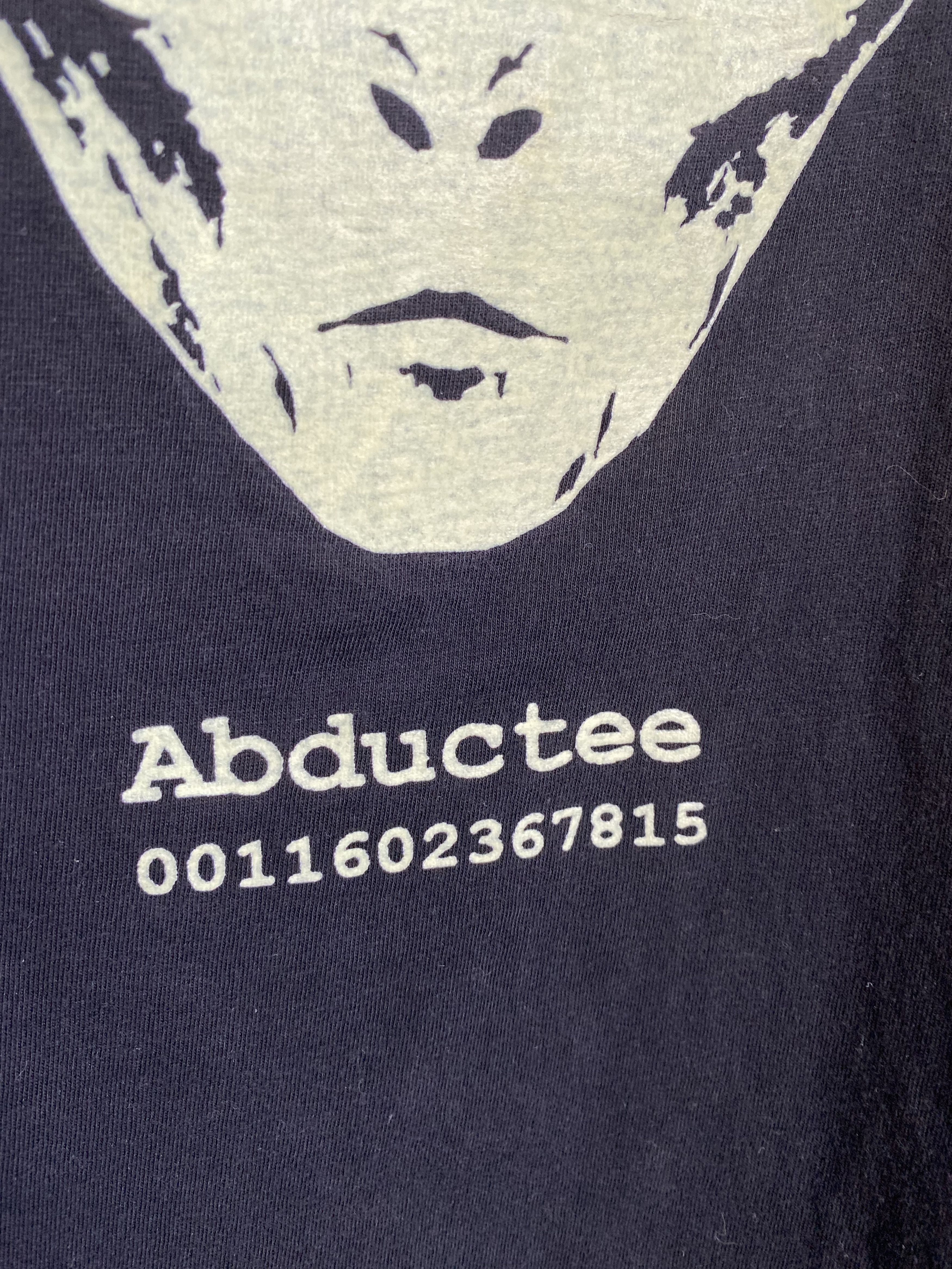 Band Tees × Vintage Vintage 90s Alien abductee Alien encounters t-shirt Size US L / EU 52-54 / 3 - 4 Thumbnail