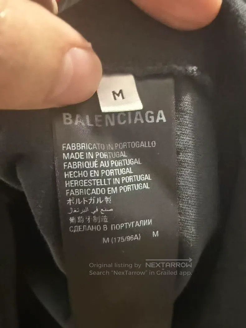 Balenciaga Balenciaga Black Batman Embroidered Short Sleeve Size US M / EU 48-50 / 2 - 4 Thumbnail