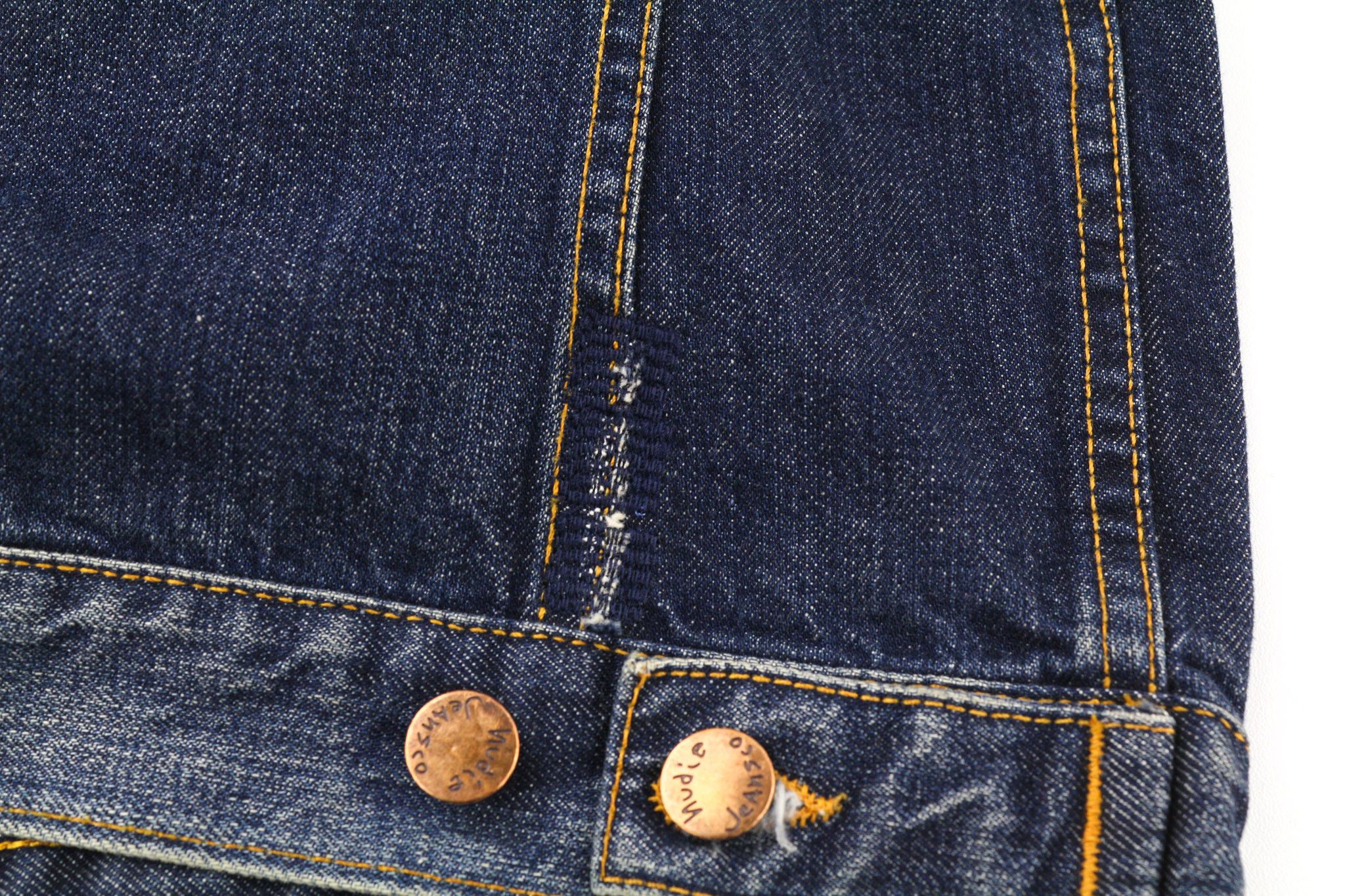 Nudie Jeans TERRY ORG. CONTRAST S Organic Cotton Blue Denim 80380 Size US S / EU 44-46 / 1 - 9 Thumbnail