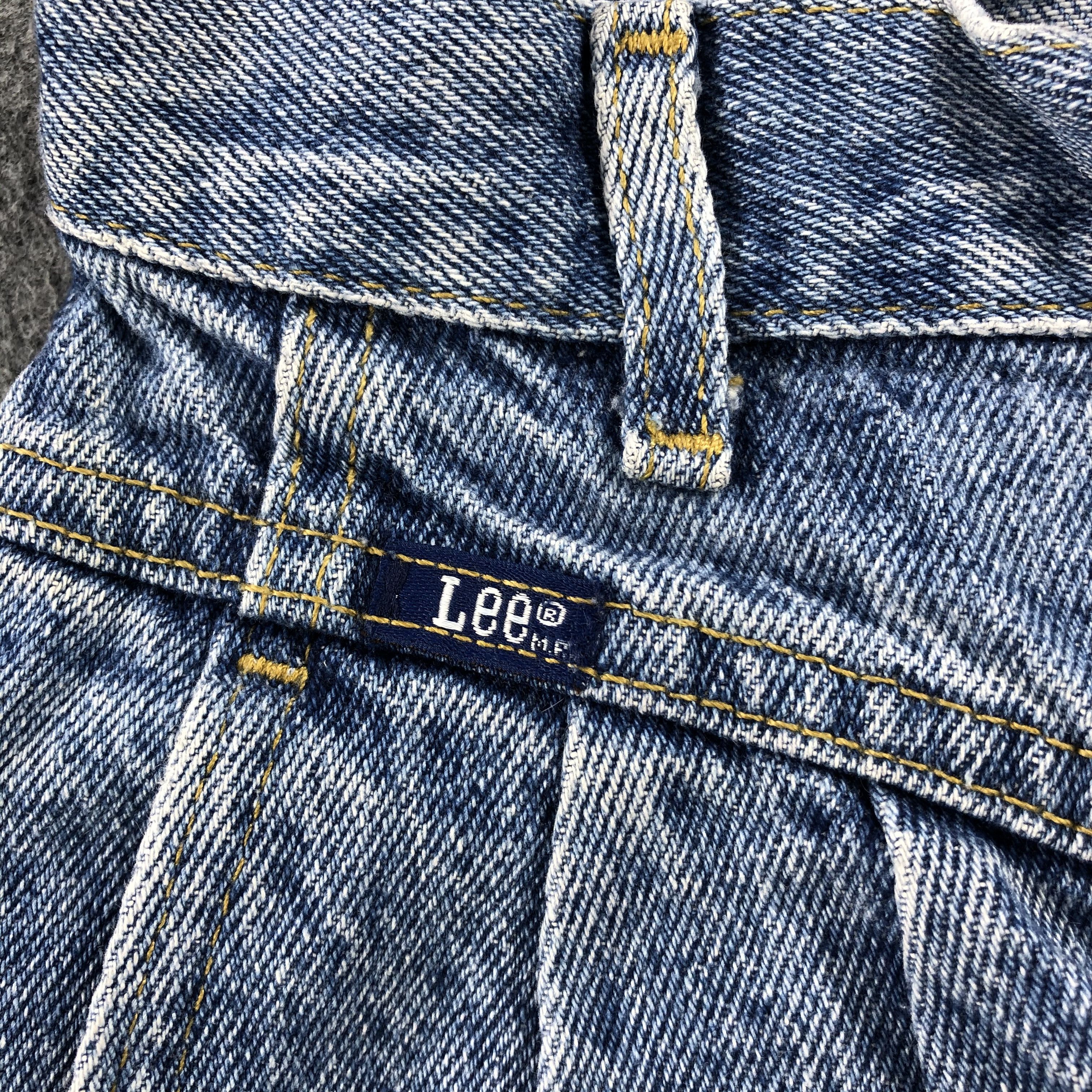Lee Vintage Blue Wash Lee Jeans-J2034 Size US 29 - 6 Thumbnail
