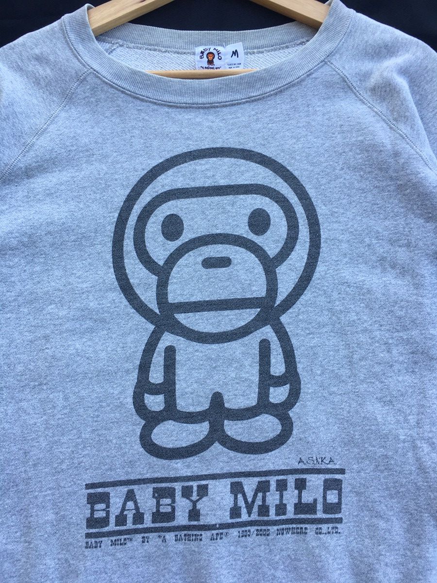 Bape Rare BAPE Baby Milo ASNKA Sweatshirt Size US M / EU 48-50 / 2 - 7 Thumbnail