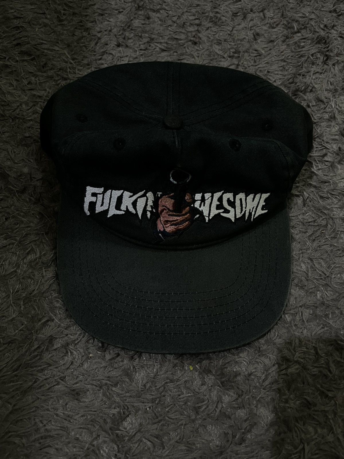 FUCKING AWESOME GUN BREAKTHRU CAP BLACK FADED