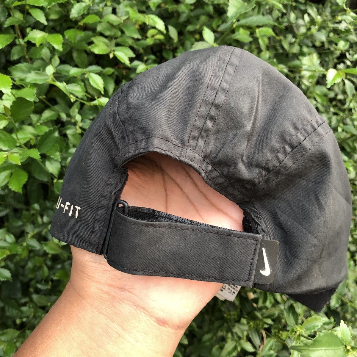 Nike Vtg y2k NIKE 5PANEL SMALL SWOOSH CAP Size ONE SIZE - 6 Thumbnail