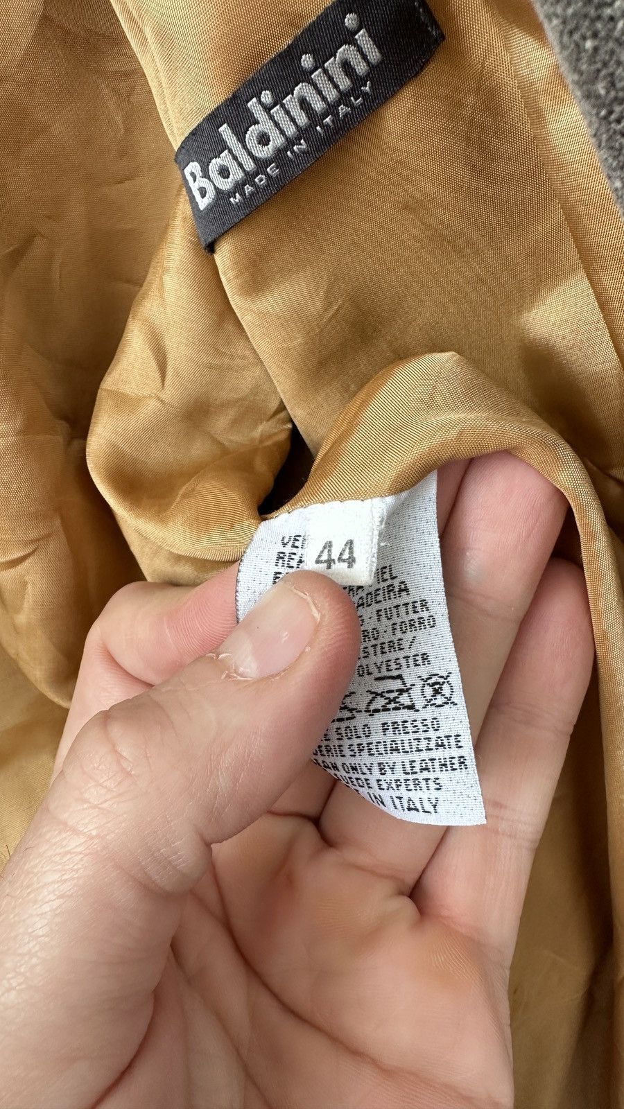 Baldinini Baldinini Italy Distressed Leather Denim Jacket 44 Archive Size M / US 6-8 / IT 42-44 - 11 Thumbnail
