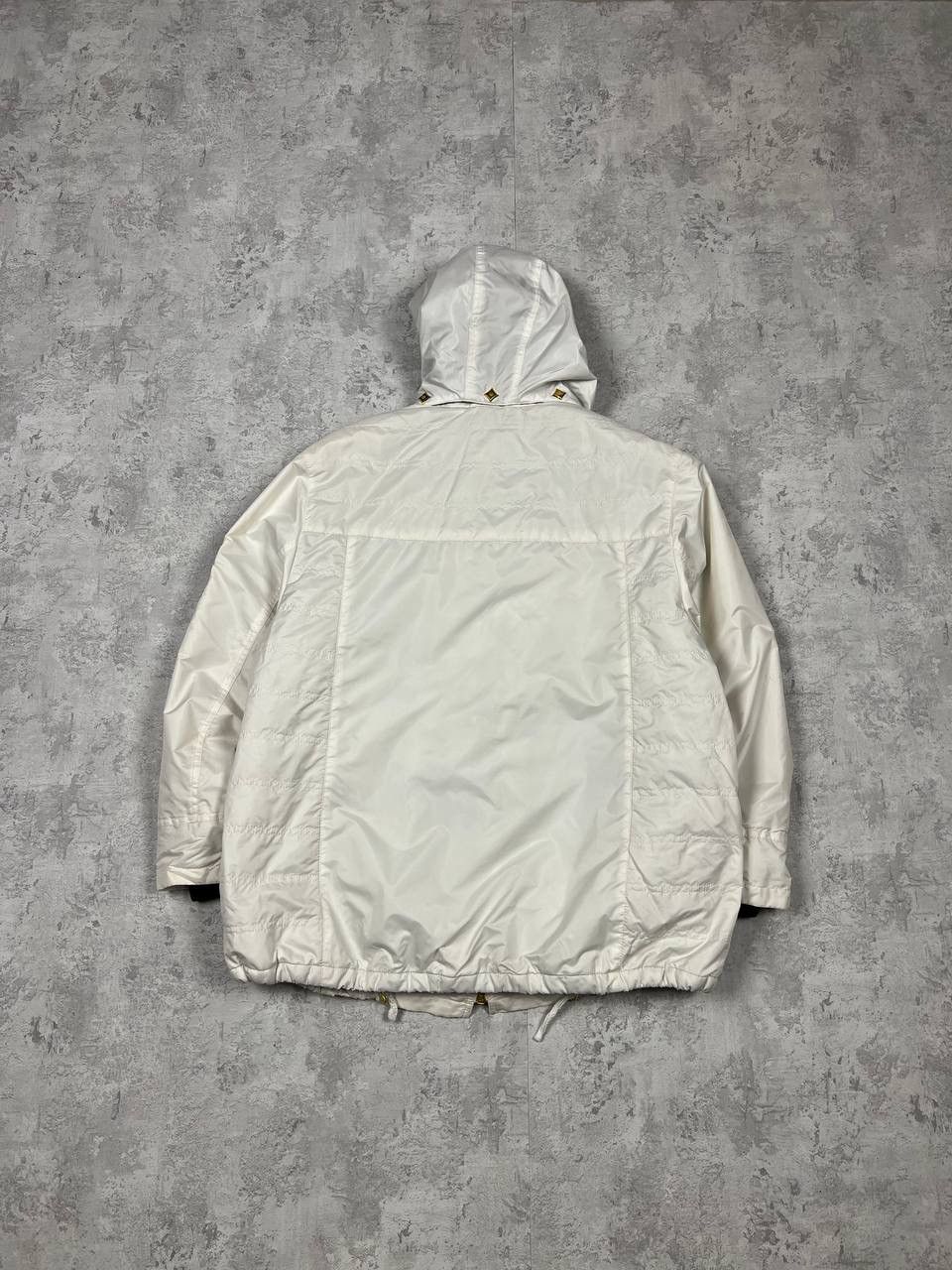 MCM Vintage MCM White Parka Jacket Size L / US 10 / IT 46 - 6 Thumbnail