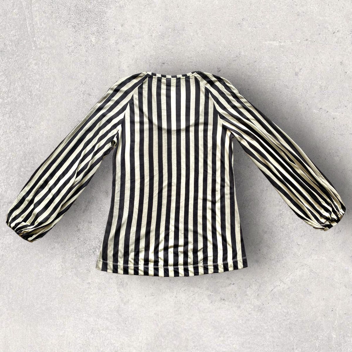 Dries Van Noten Dries Van Noten Floral Stripes Tunic Blouse Size XS / US 0-2 / IT 36-38 - 3 Thumbnail