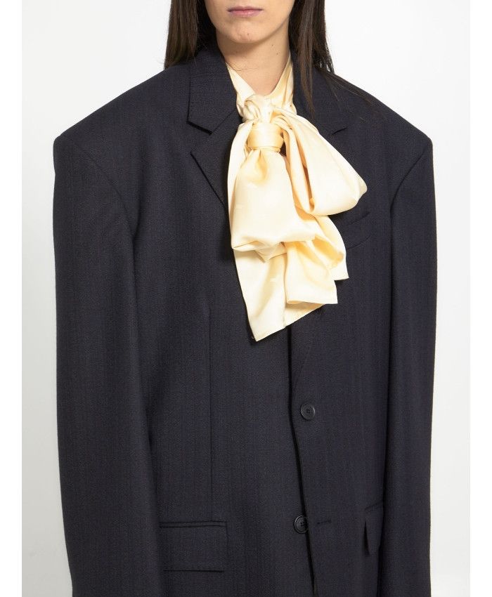 Balenciaga o1in1g1024 Oversized SB Jacket in Black Size XS / US 0-2 / IT 36-38 - 4 Thumbnail