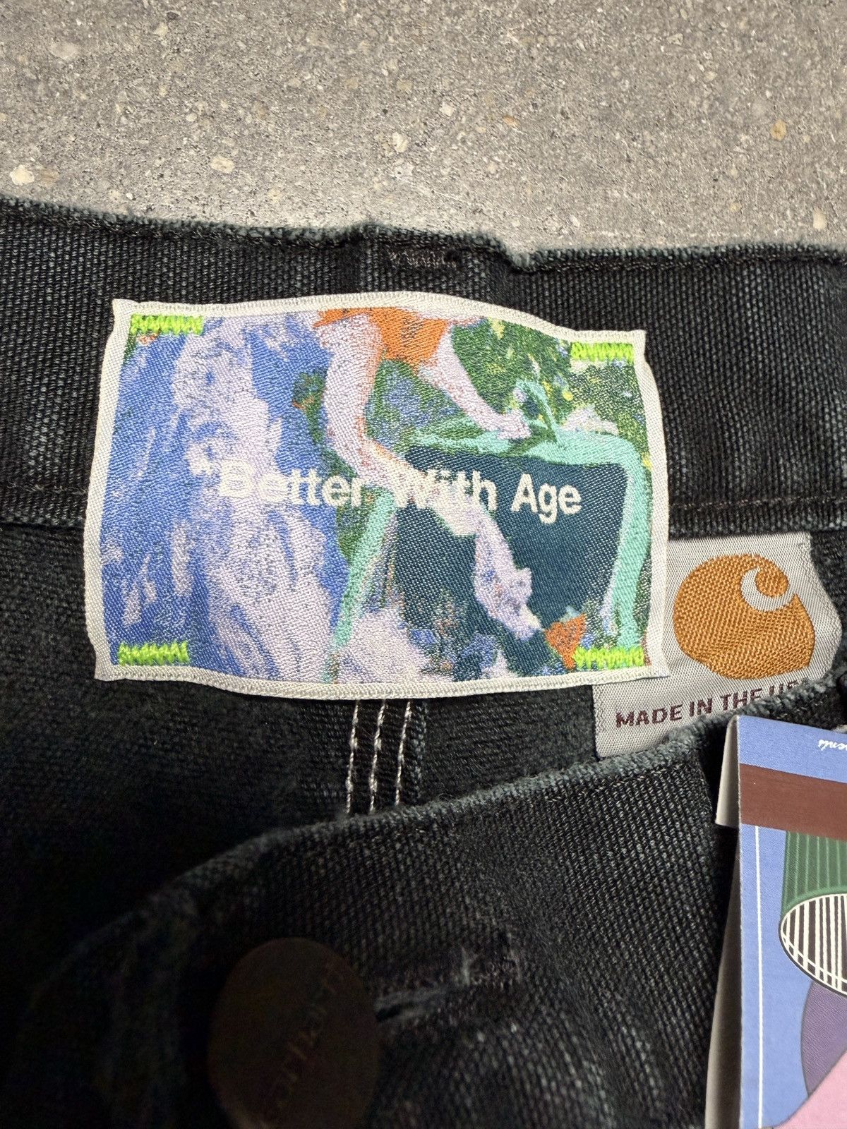 Better With Age Better With Age Knucklehead Double Knee Carhartt Pants Black Size US 38 / EU 54 - 4 Thumbnail