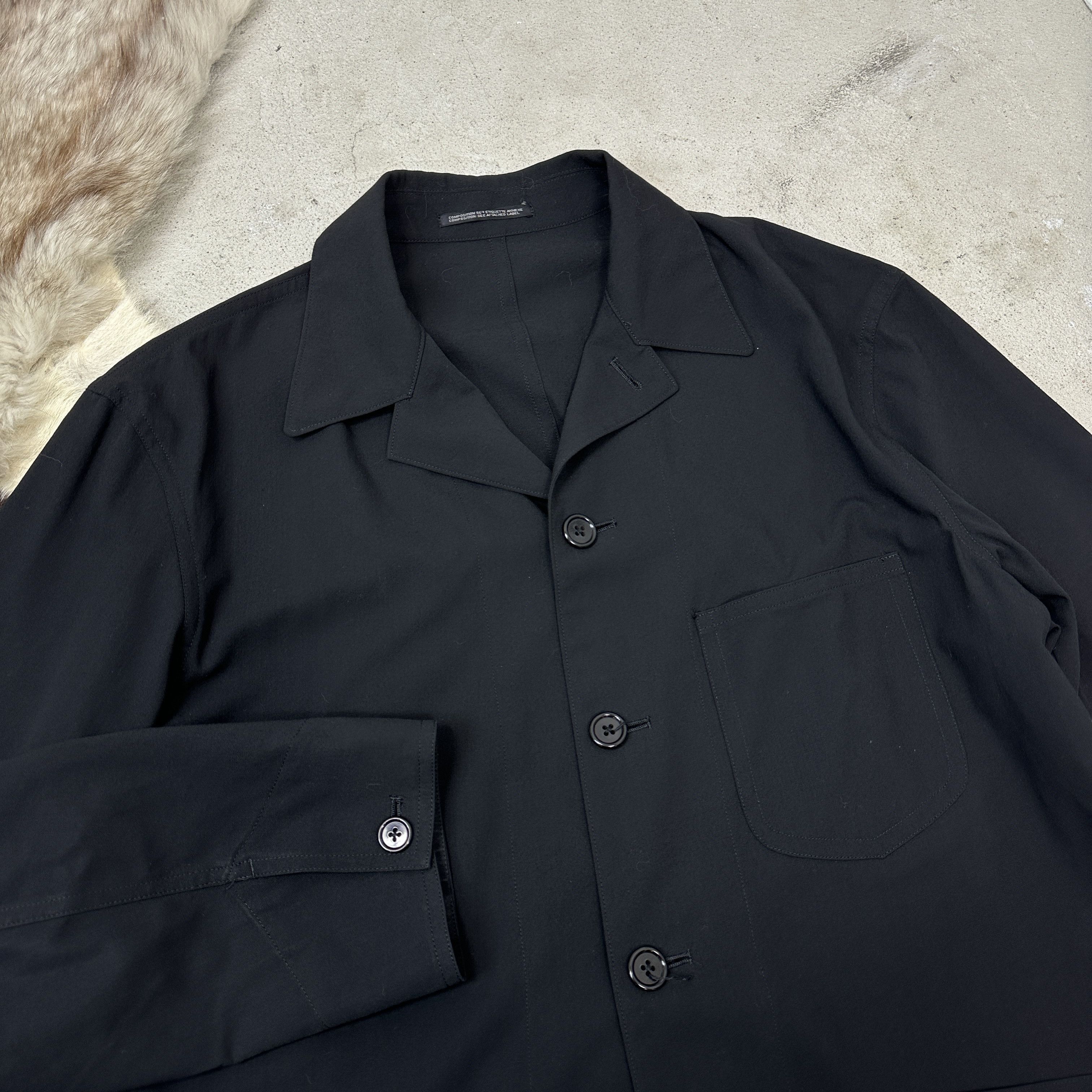 Yohji Yamamoto Vintage Avant-Garde Woolen Y’s Yohji Yamamoto Japanese Coat Size M / US 6-8 / IT 42-44 - 7 Thumbnail