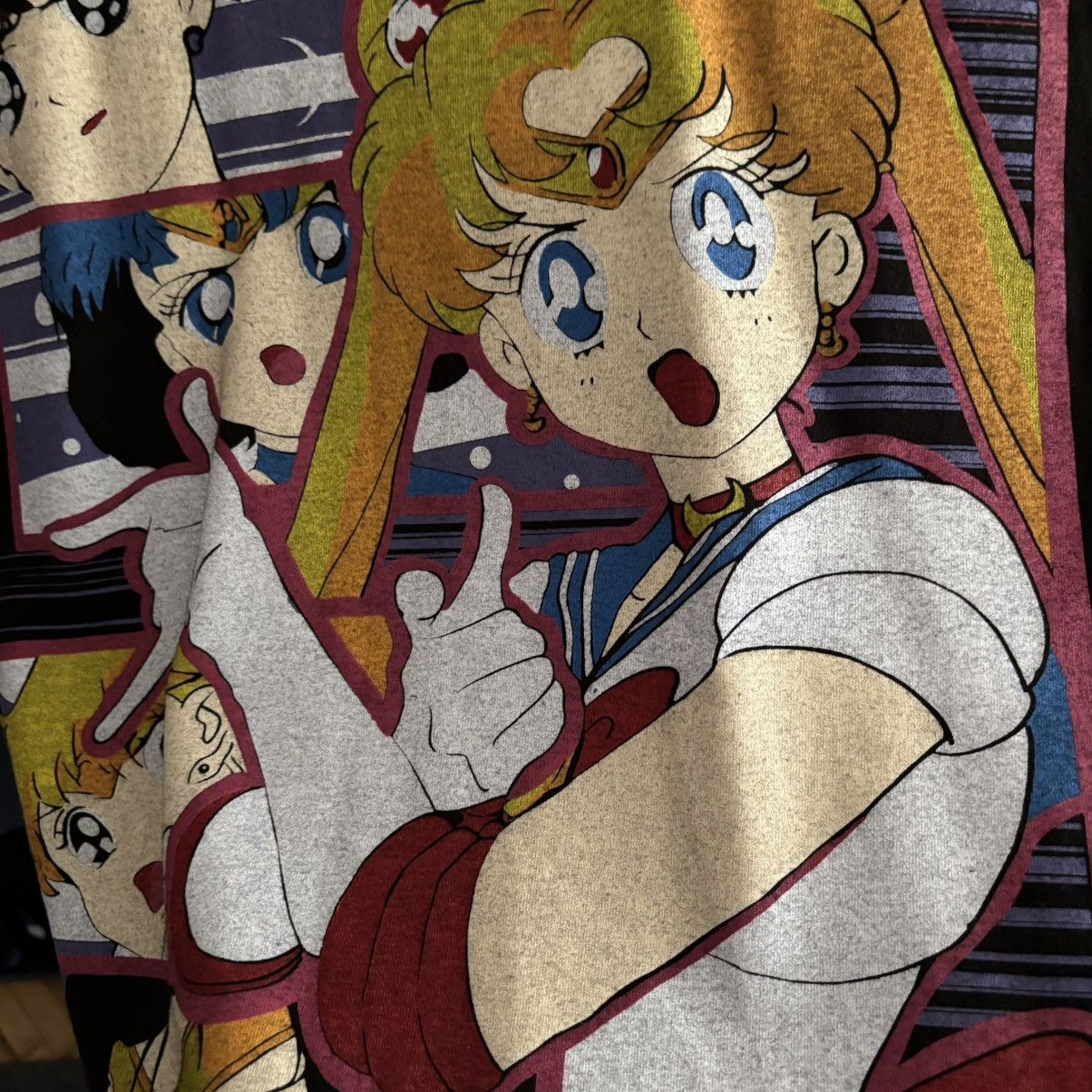 Vintage Grail Vintage 90’s Sailor Moon Anime T-Shirt Grunge Punk Size US L / EU 52-54 / 3 - 5 Thumbnail