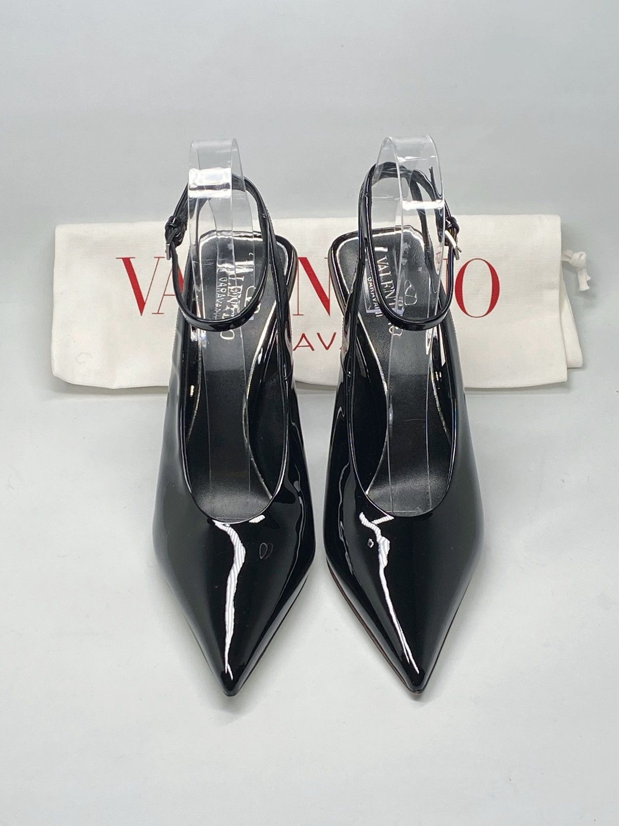 Valentino Valentino Garavani One Stud Patent Leather Pumps size 37 Size US 7 / IT 37 - 12 Thumbnail