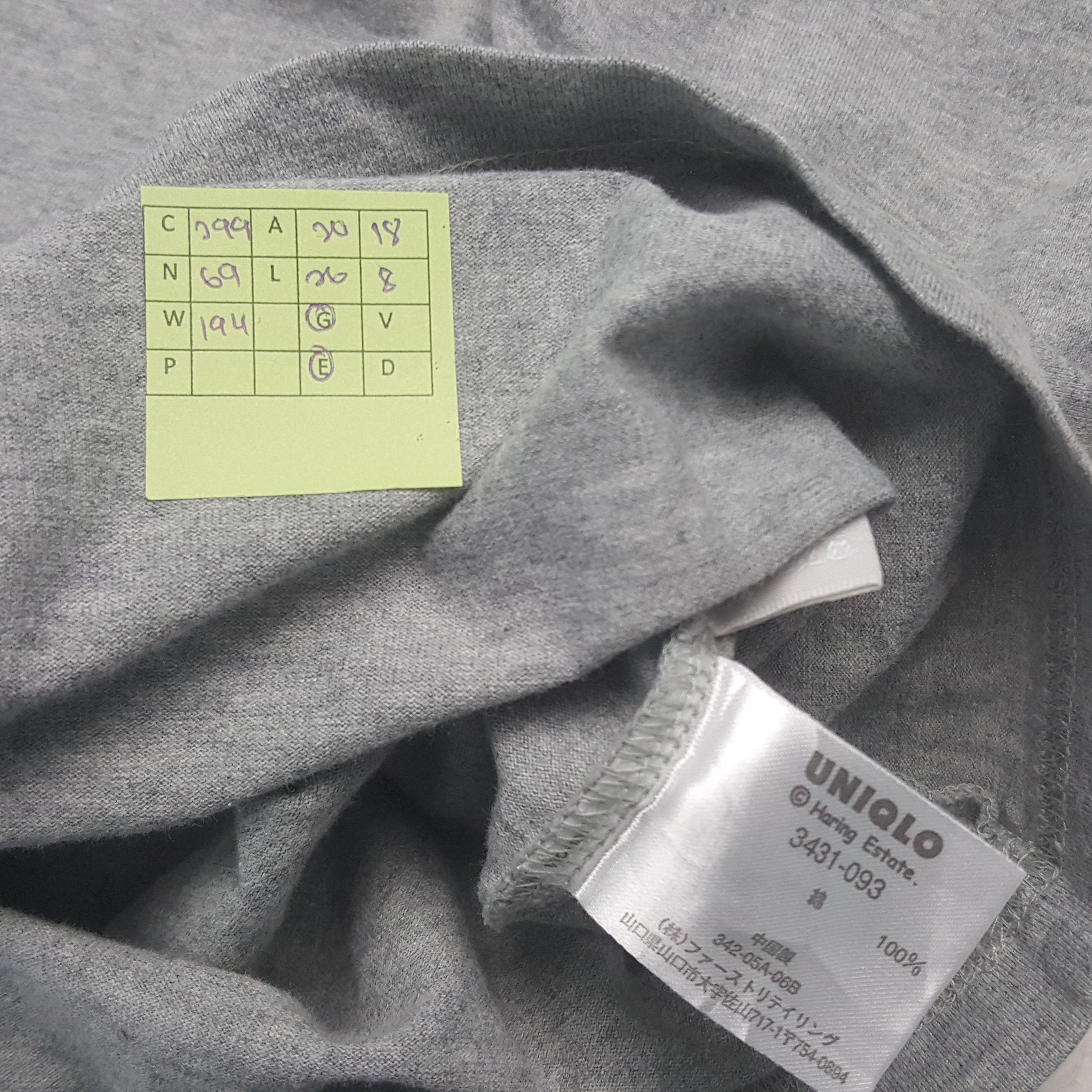 Keith Haring Vintage K. Haring Japanese Brand Tshirt C299N69 Size US M / EU 48-50 / 2 - 6 Thumbnail