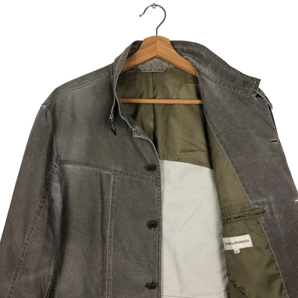 Japanese Brand 🔥Issey Miyake Design Chore Jacket Studio by Intermezzo Size US L / EU 52-54 / 3 - 12 Thumbnail