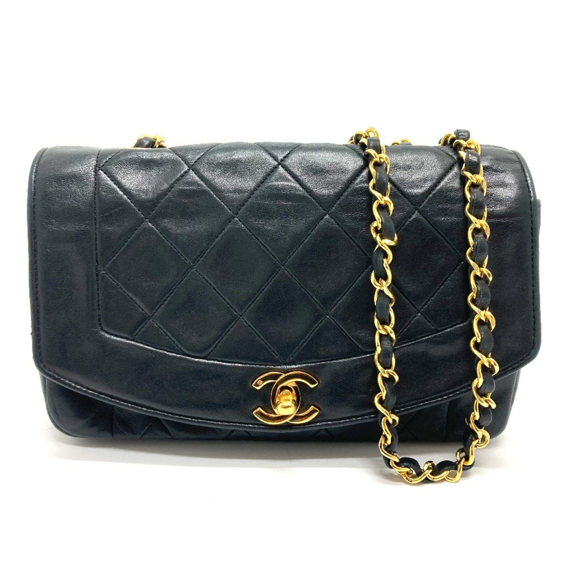 Chanel Chanel CCCC Mark Bag Single Chain Shoulder Bag Black GoldHardware Size ONE SIZE - 1 Thumbnail