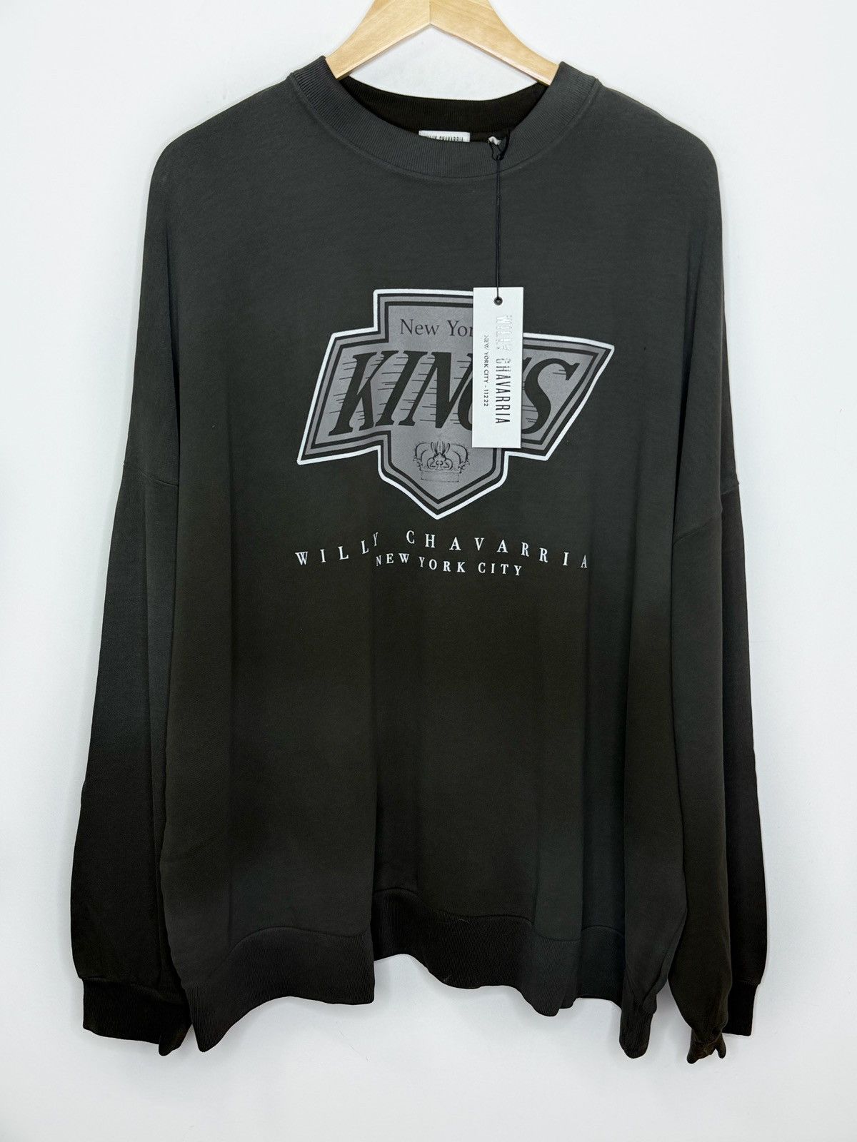 Willy Chavarria WILLY CHAVARRIA NEW YORK KINGS CREWNECK Size US S / EU 44-46 / 1 - 3 Thumbnail
