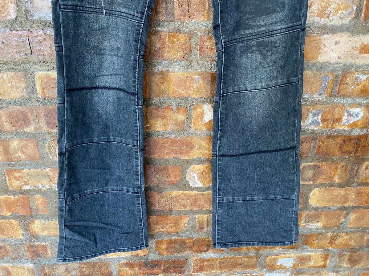 Japanese Brand Vtg H.Anarcy H.Naoto hagi cross paints wax flare pants Size US 31 - 13 Thumbnail