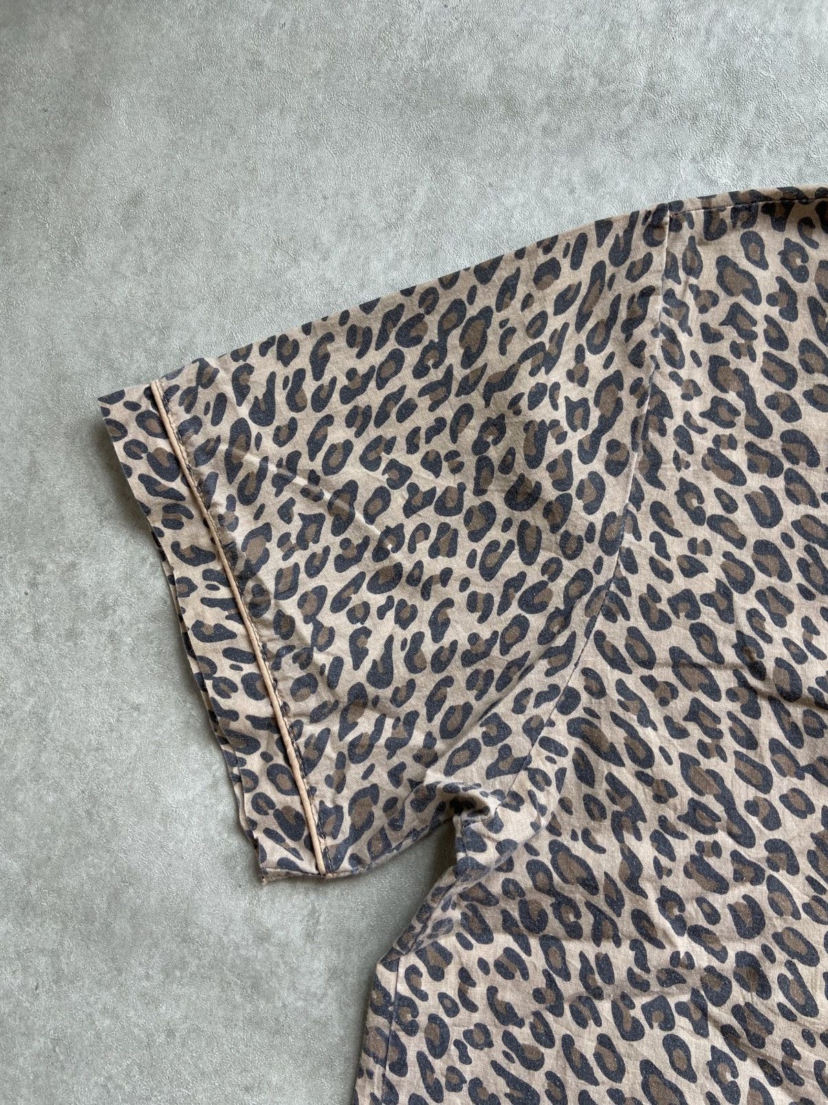 If Six Was Nine × Japanese Brand × Le Grande Bleu (L.G.B.) Anthony Richards Leopard Shirt Size US L / EU 52-54 / 3 - 5 Thumbnail
