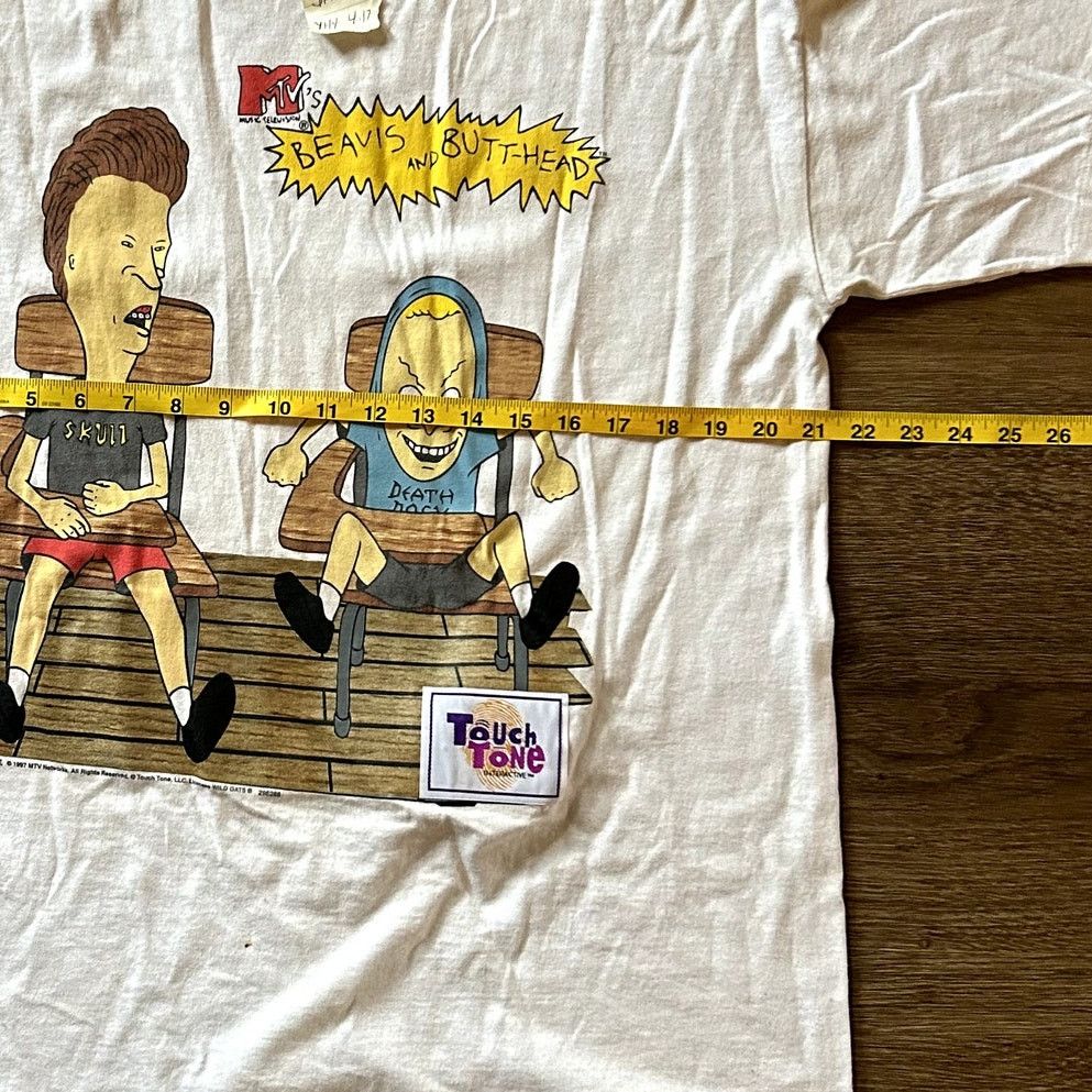 Tonsure Vintage Beavis & Butthead Touch Tone T-Shirt Size US L / EU 52-54 / 3 - 6 Thumbnail