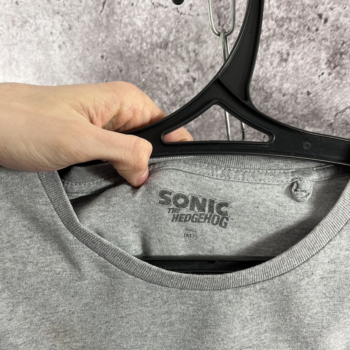 Vintage Sonic The Hedgehog Vintage Tee Grey Big Logo Size L Size US L / EU 52-54 / 3 - 7 Thumbnail